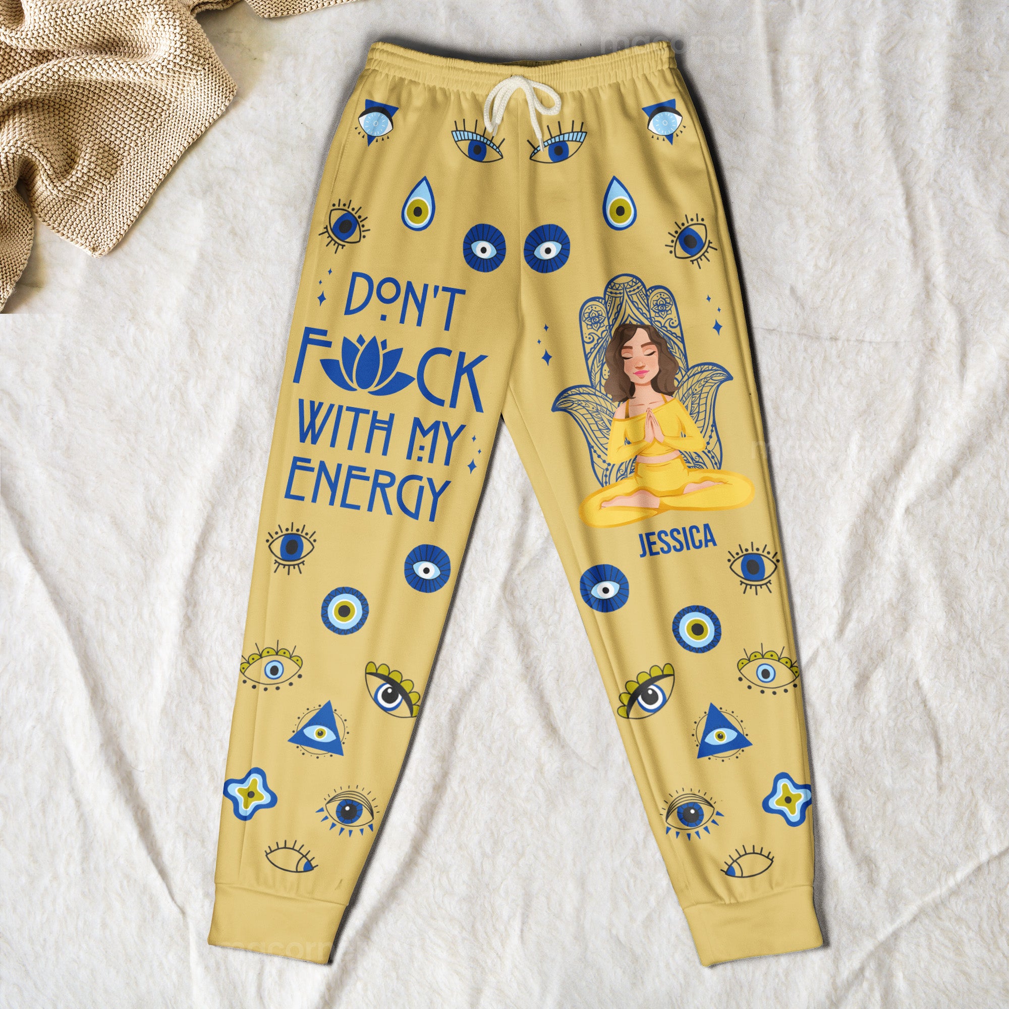 Don't Fuck With My Energy - Personalized Sweatpants