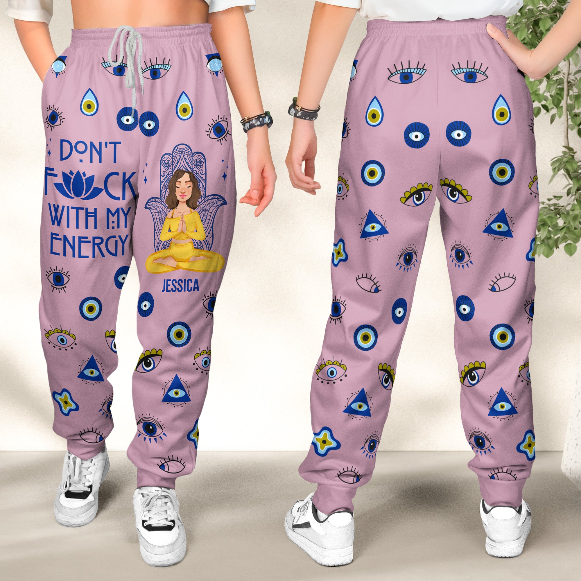 Don't Fuck With My Energy - Personalized Sweatpants