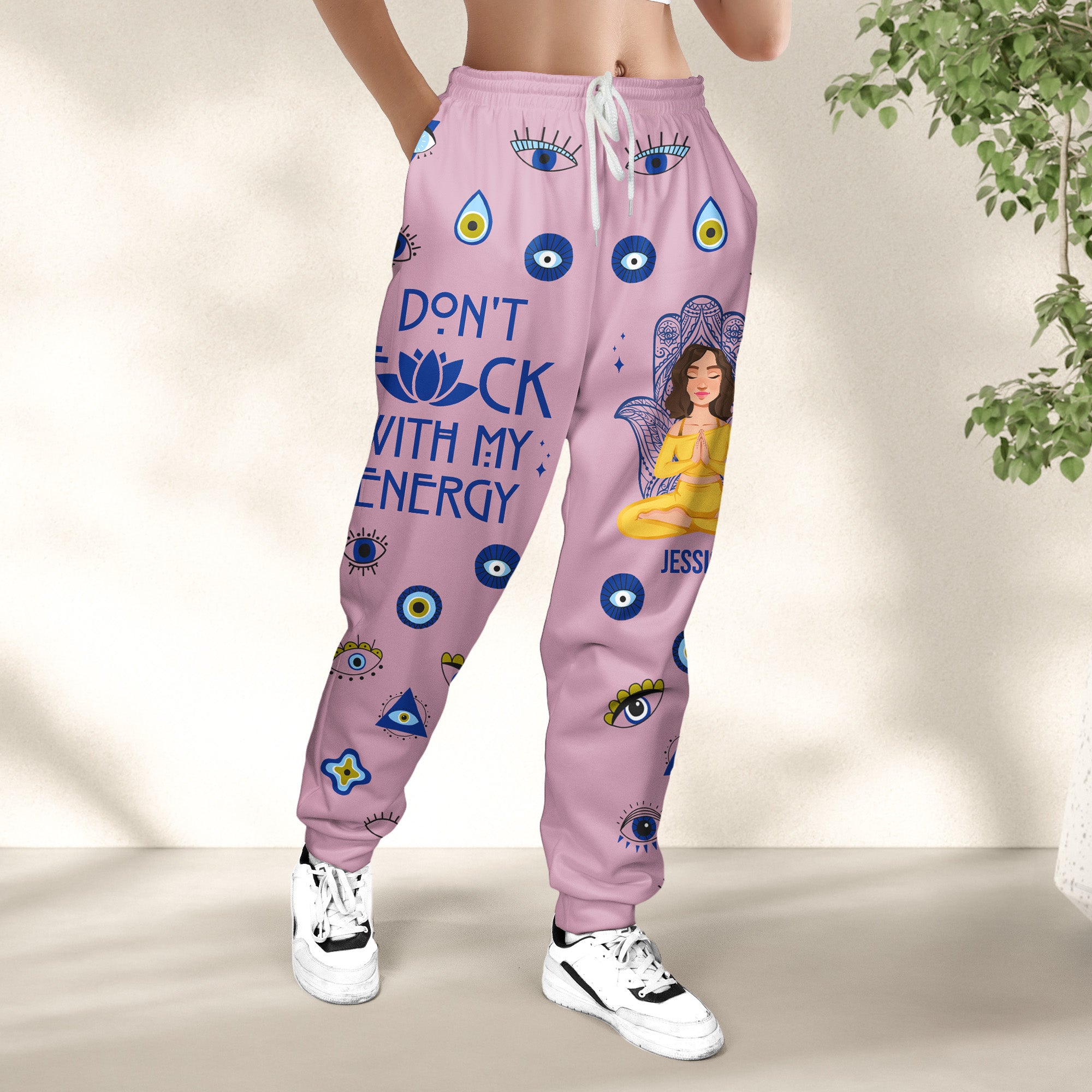 Don't Fuck With My Energy - Personalized Sweatpants