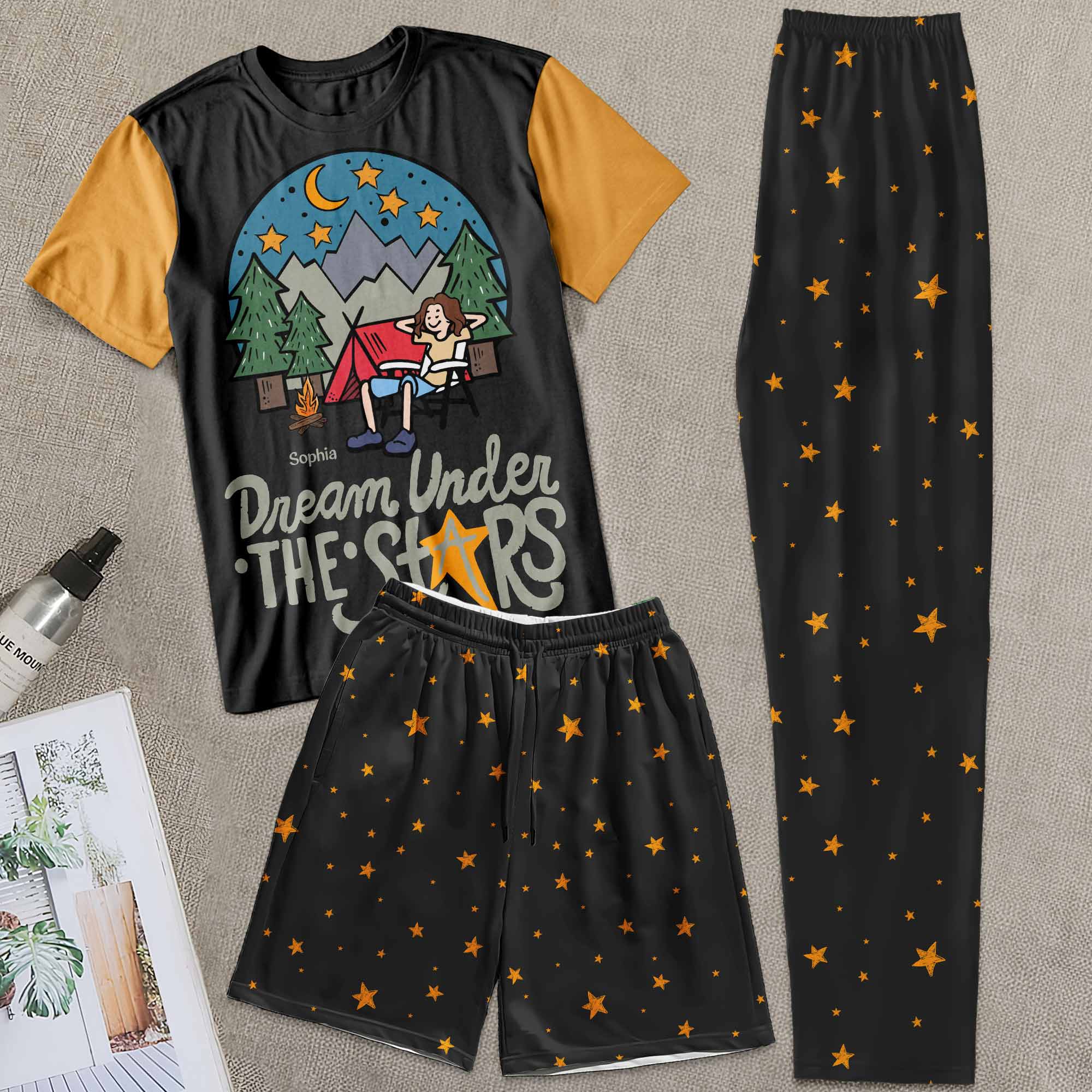 Dream Under The Stars - Personalized Pajamas