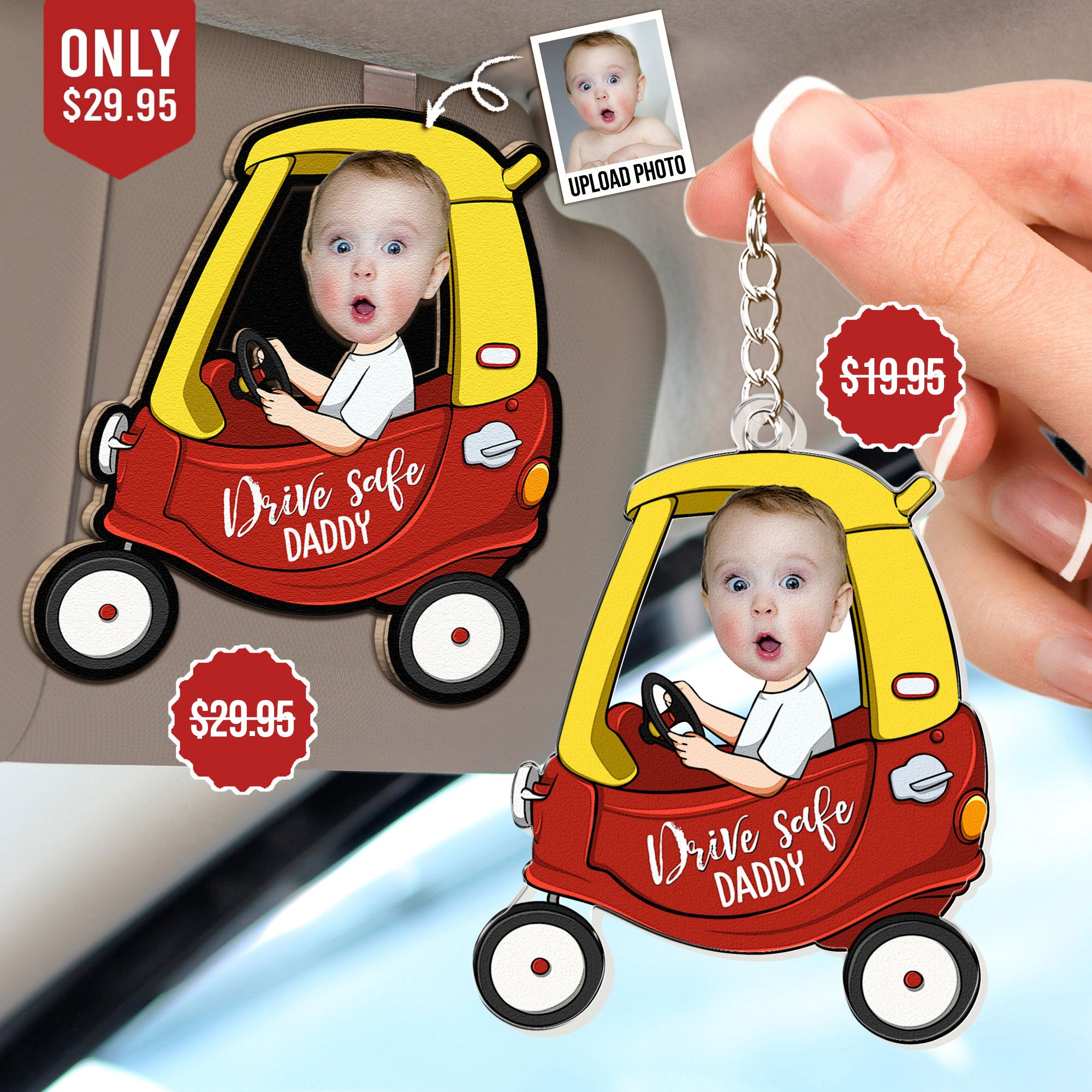 Drive Safe Reminder - Custom Photo Gift Bundle