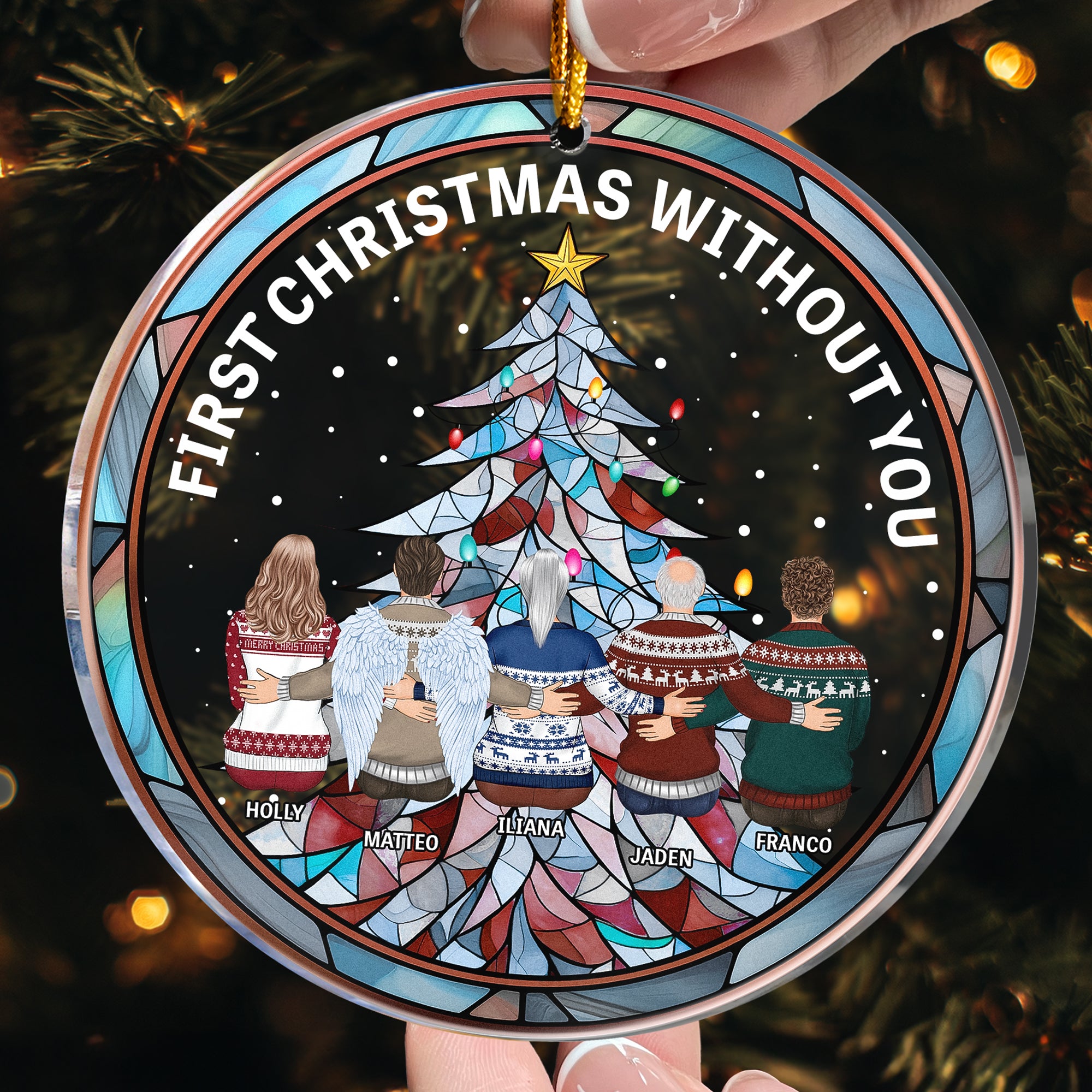 Family Is Still With You - Personalized Acrylic Ornament