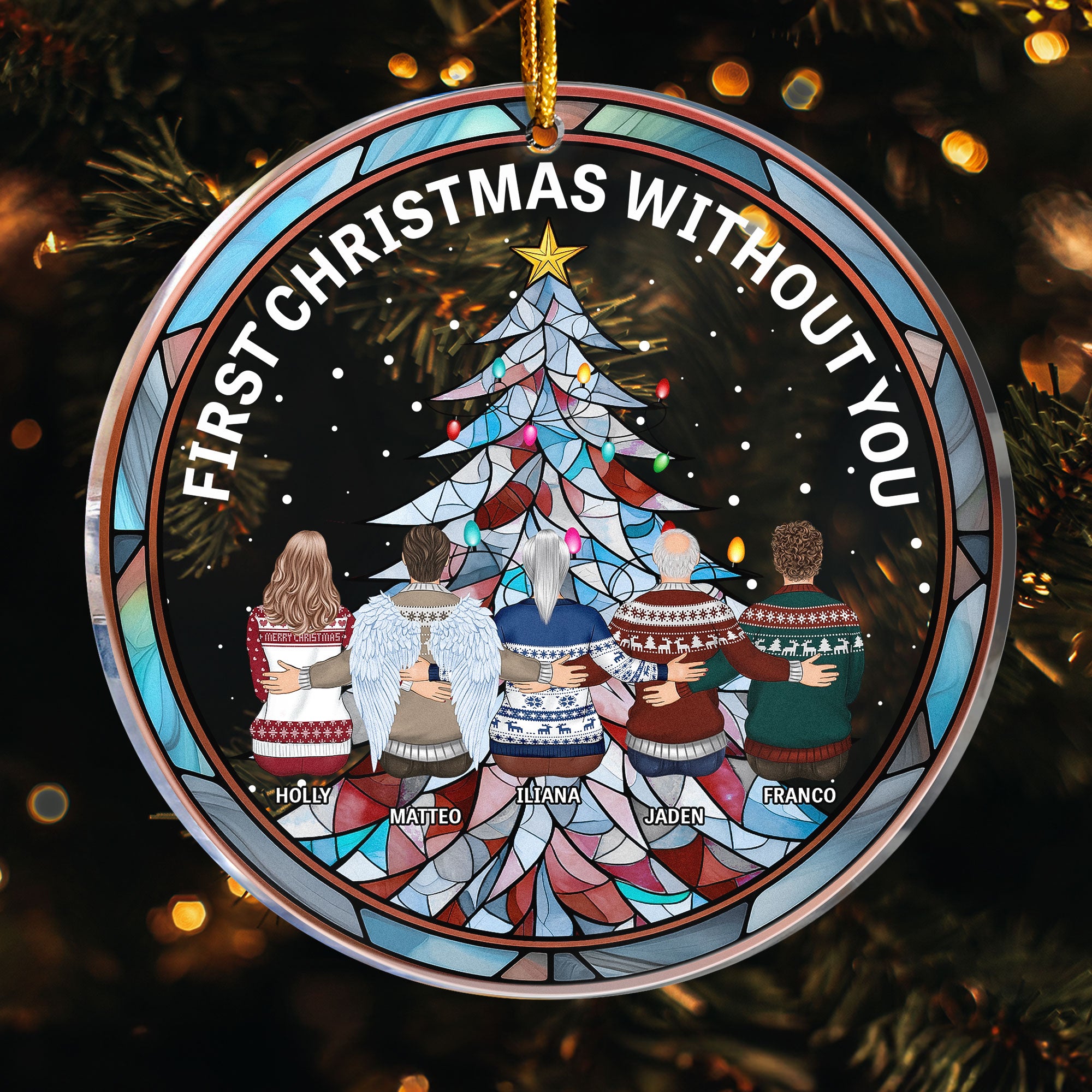 Family Is Still With You - Personalized Acrylic Ornament