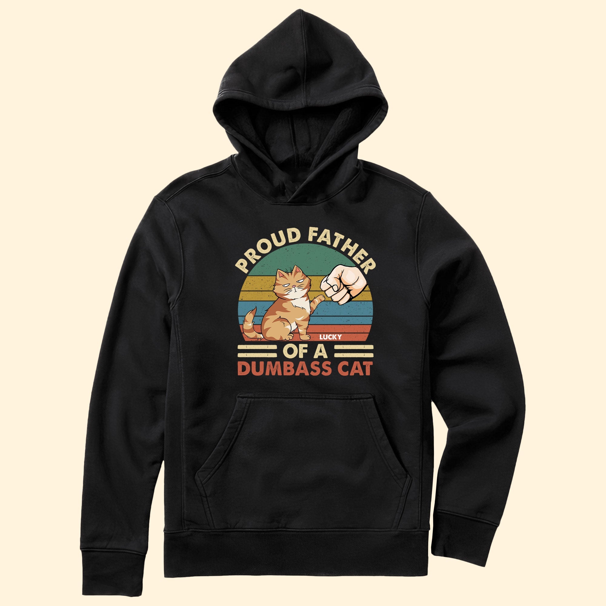 Father Of Dumbass Cats - Personalized Shirt