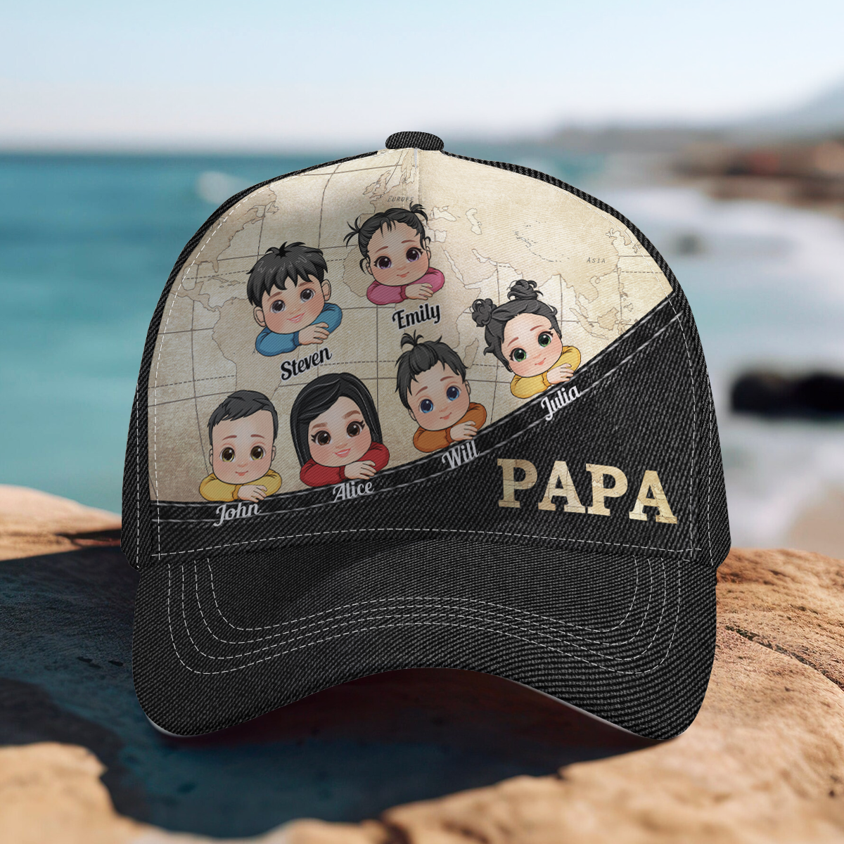 Father’s Day Gift For Papa - Personalized Classic Cap