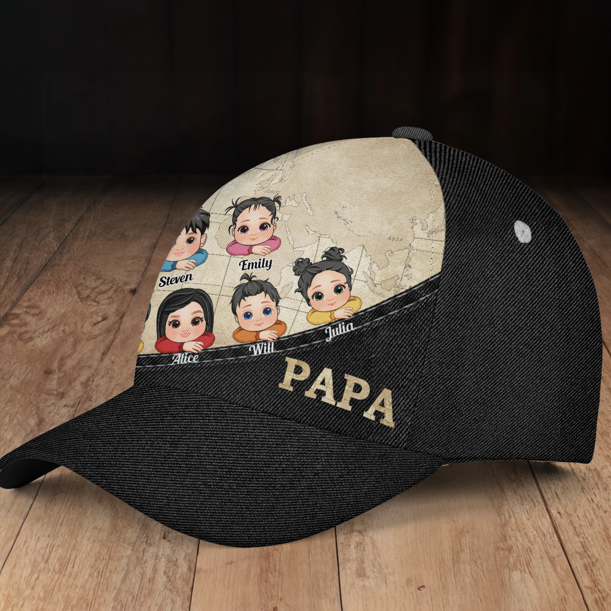 Father’s Day Gift For Papa - Personalized Classic Cap