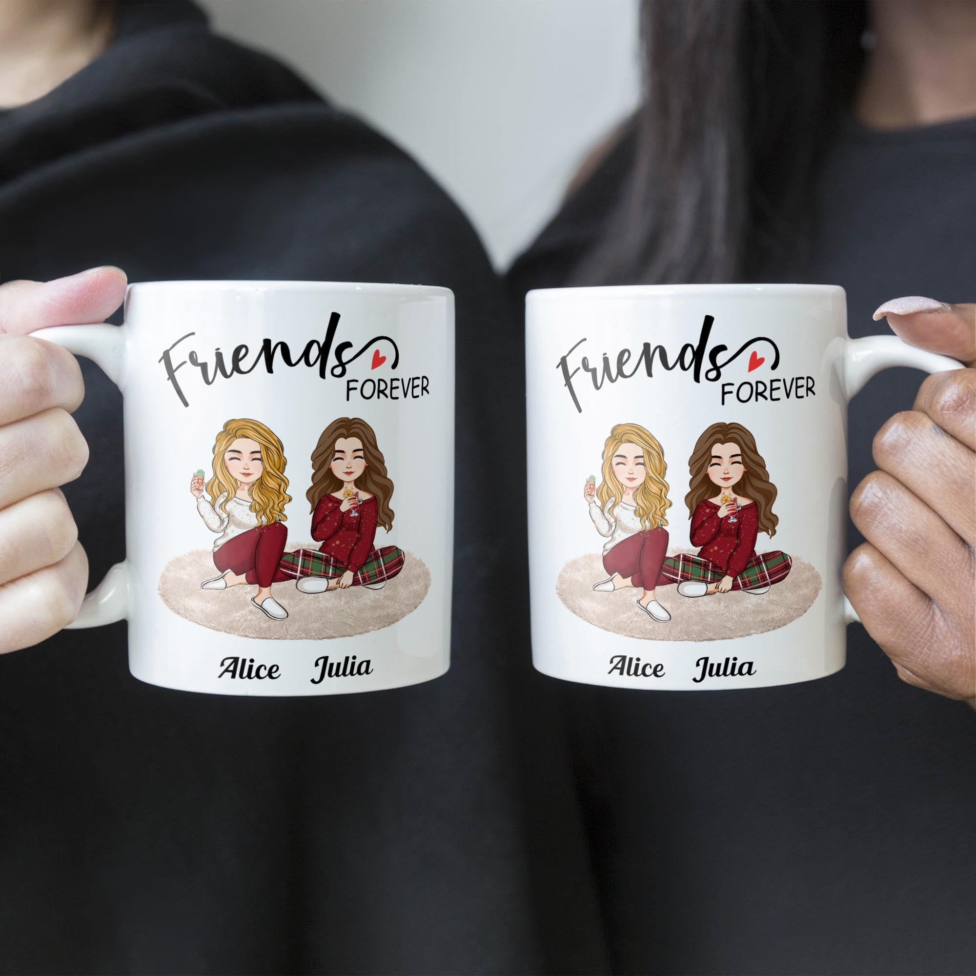 Friendship Forever - Personalized Mug