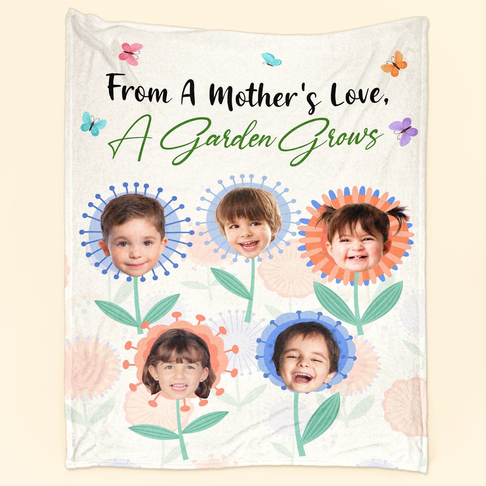 From A Mother's Love - Personalized Photo Blanket