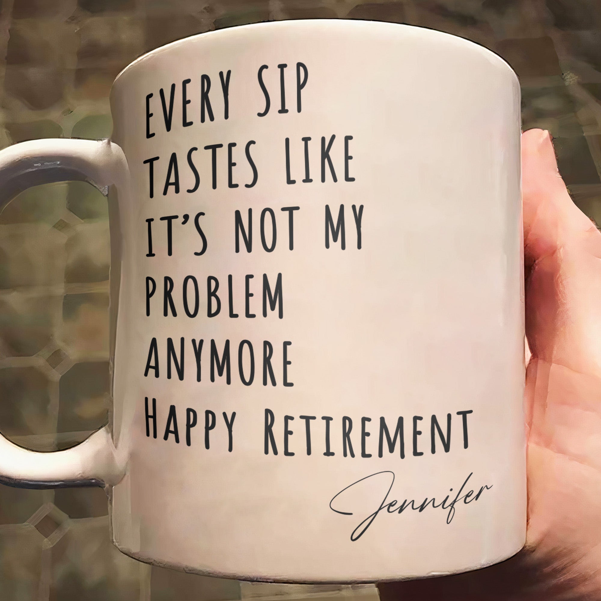 Funny Mug - Retirement - Fun Gifts For Coworker, Friends, Boss - Personalized Mug