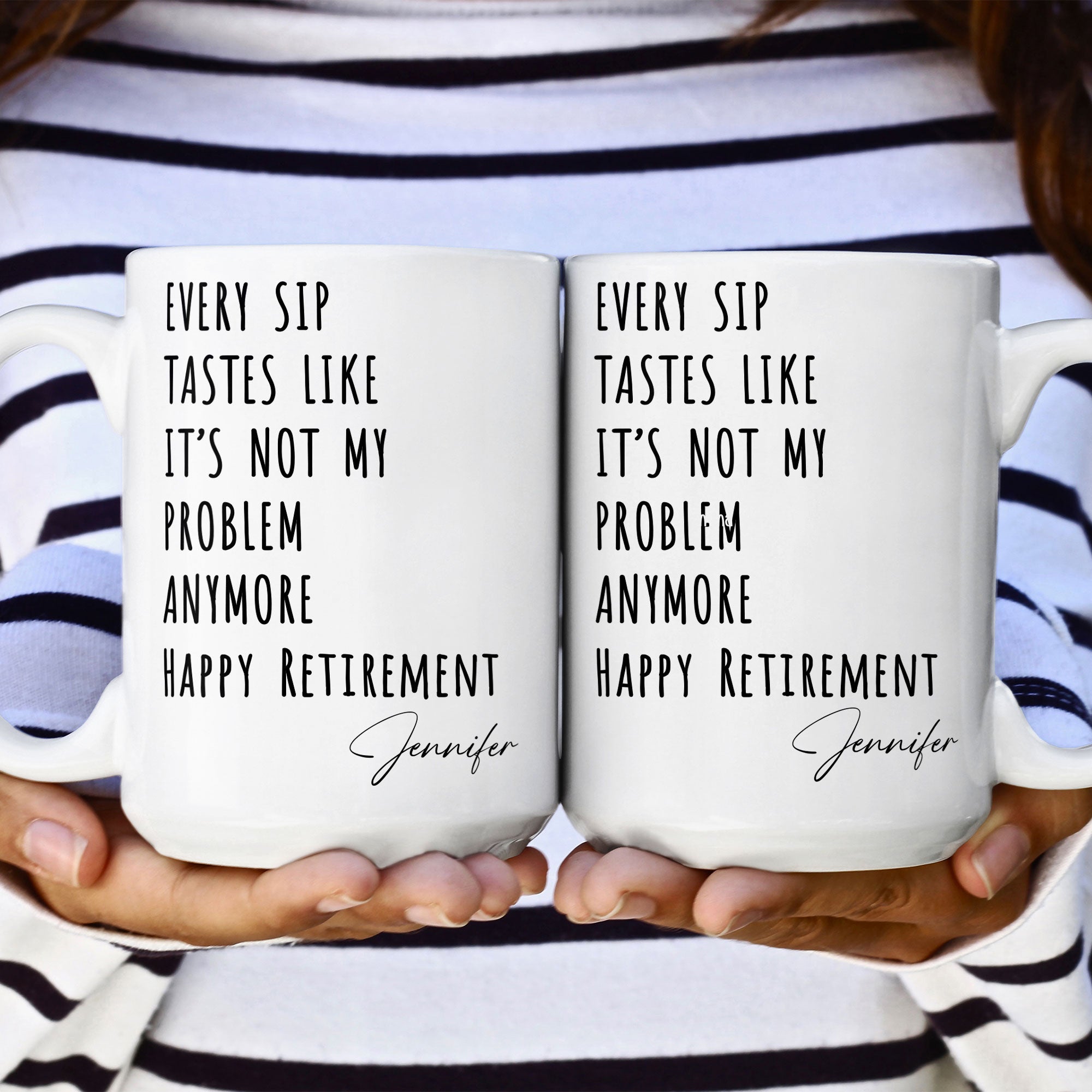 Funny Mug - Retirement - Fun Gifts For Coworker, Friends, Boss - Personalized Mug