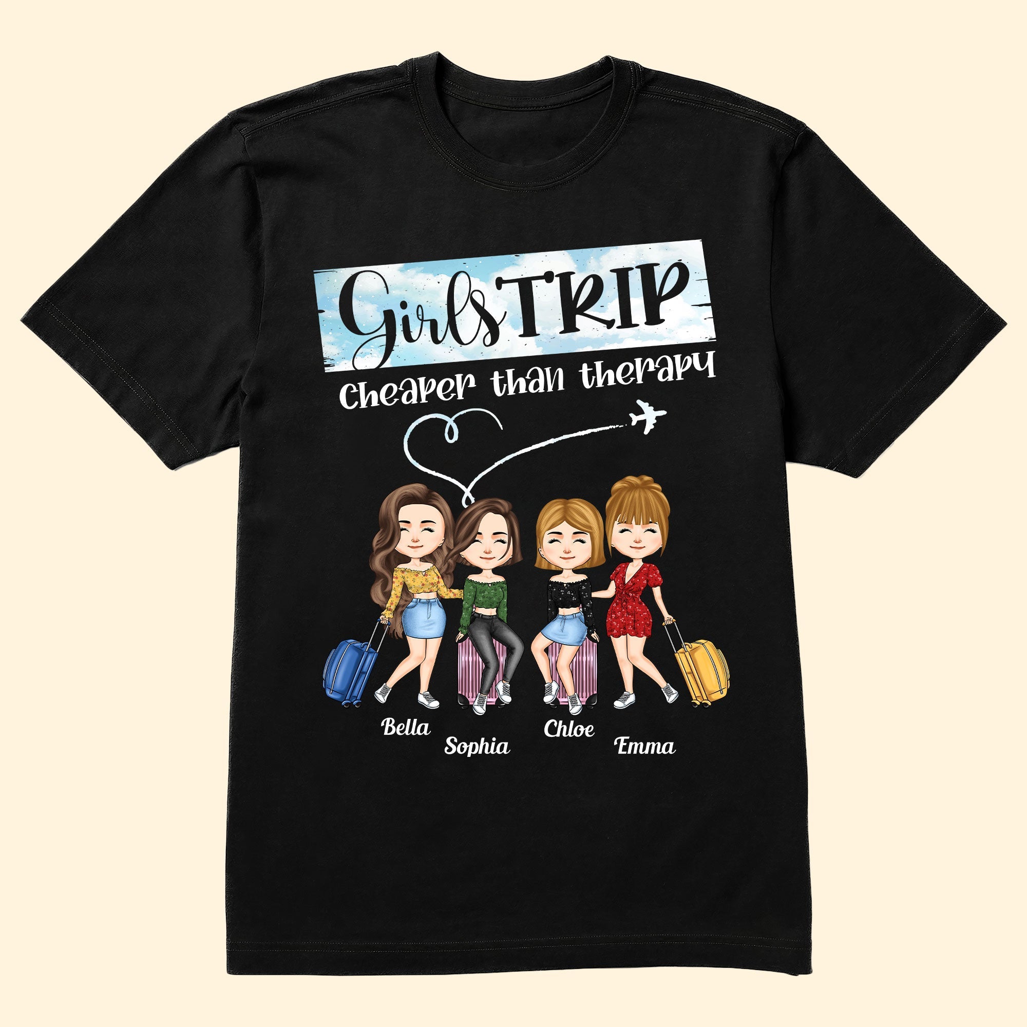 Girls Trip Is Ready - Personalized Shirt