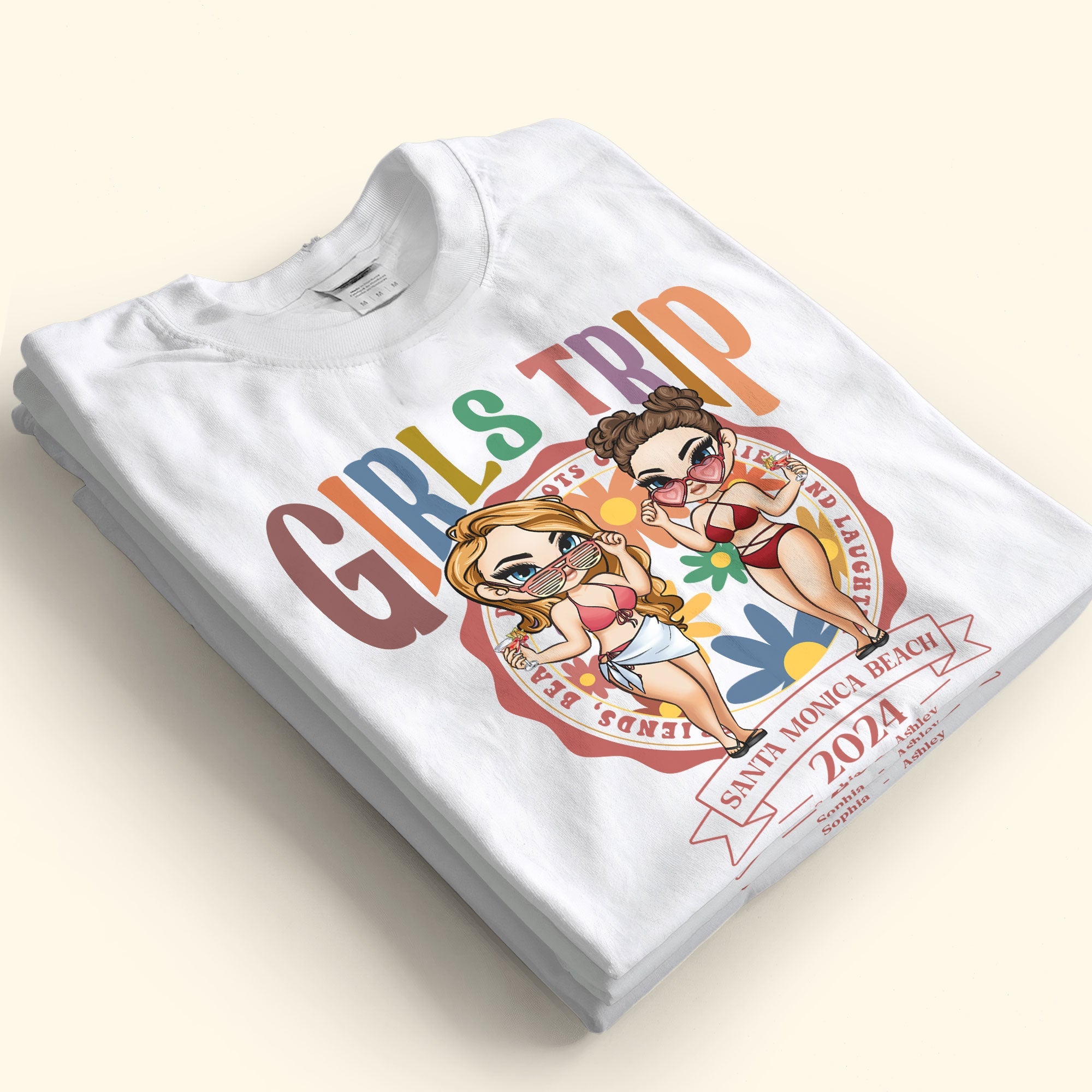 Girls Trip Lots Of Memories - Personalized Shirt