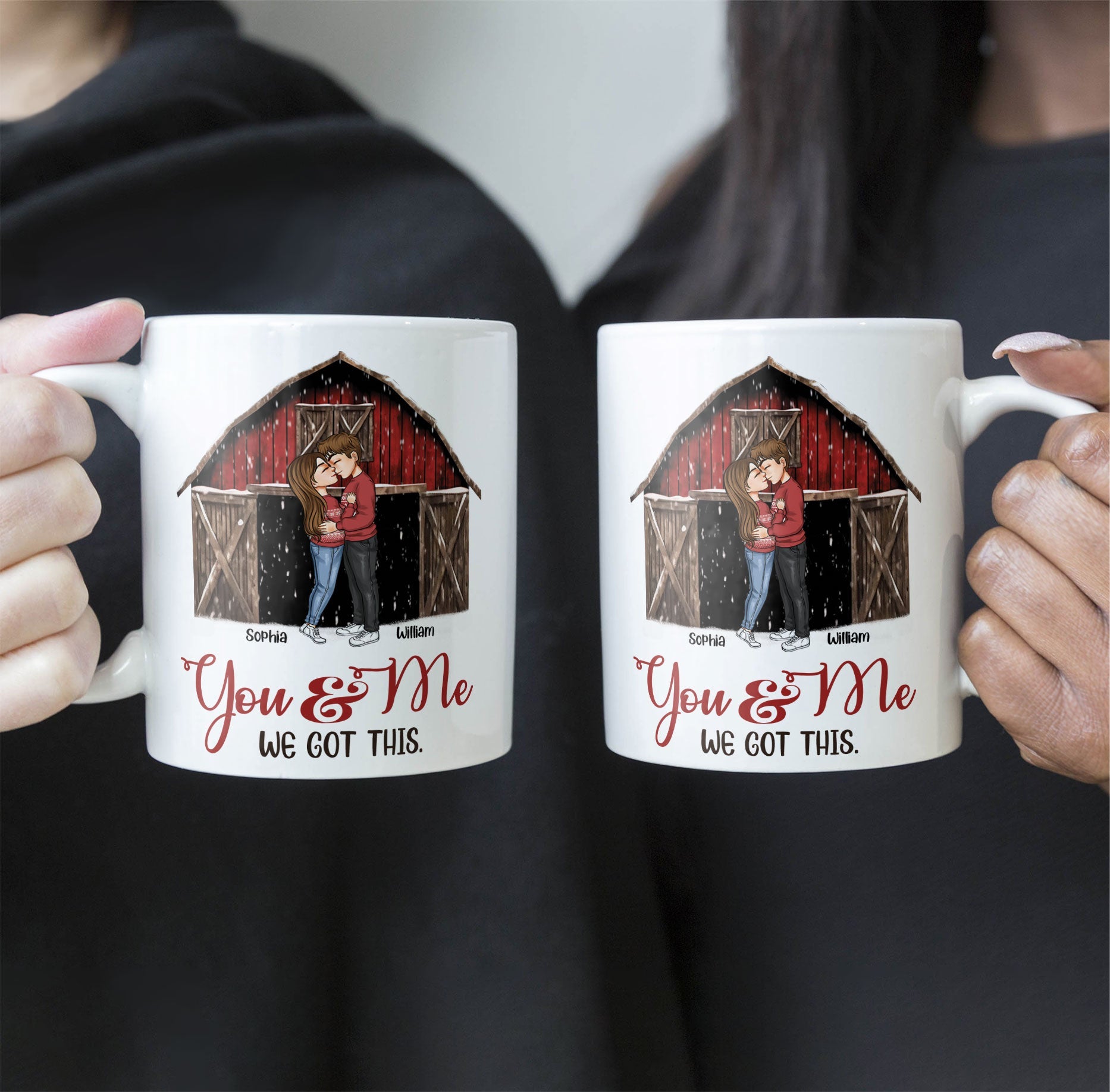 God Knew My Heart Needed You Couples - Personalized Photo Mug