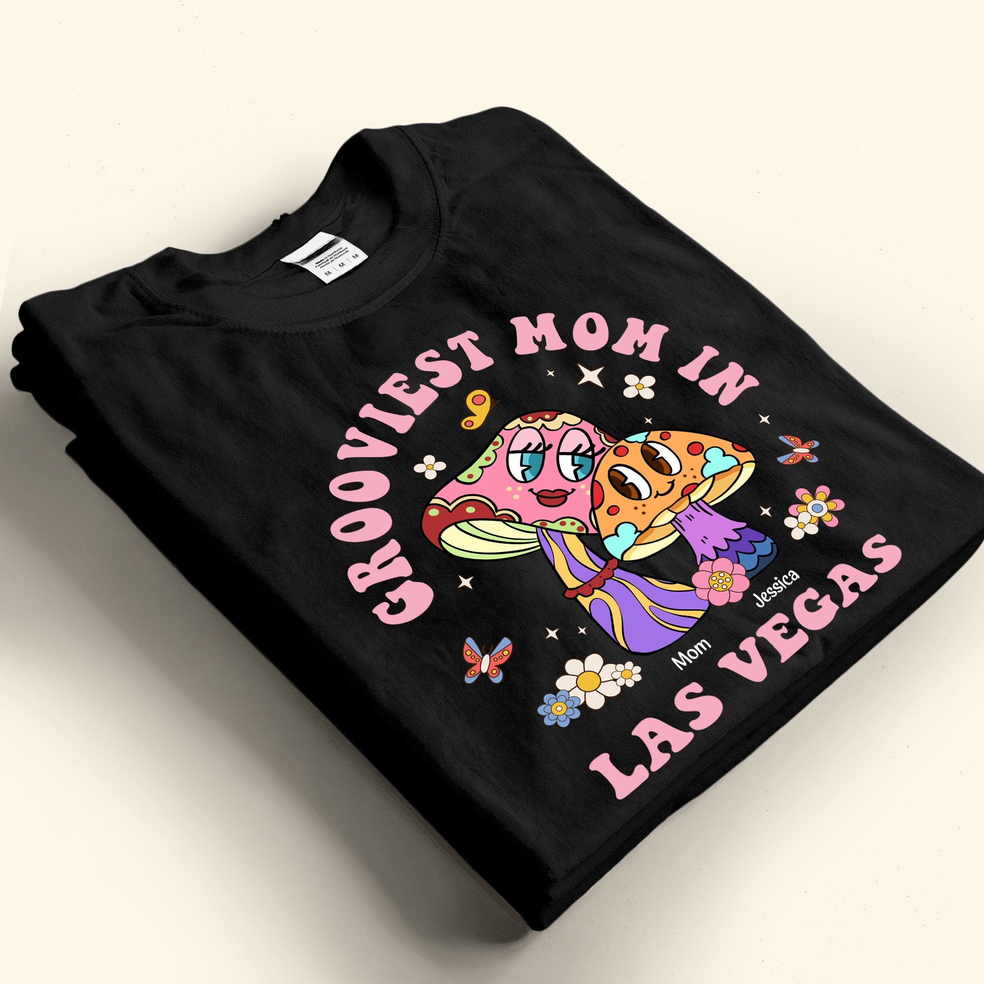 Grooviest Mom - Personalized Shirt