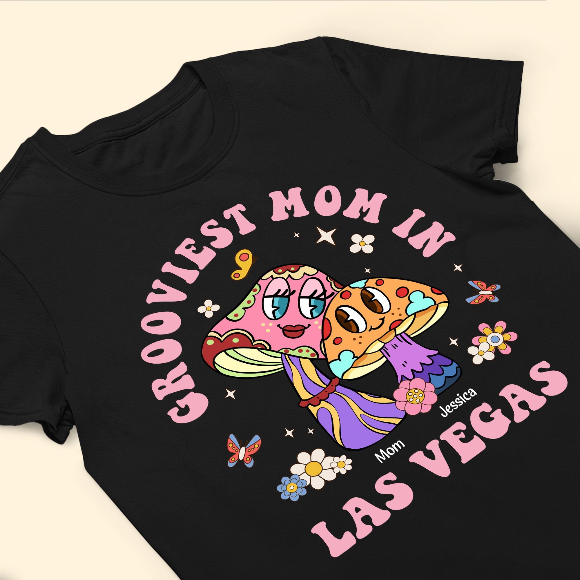 Grooviest Mom - Personalized Shirt