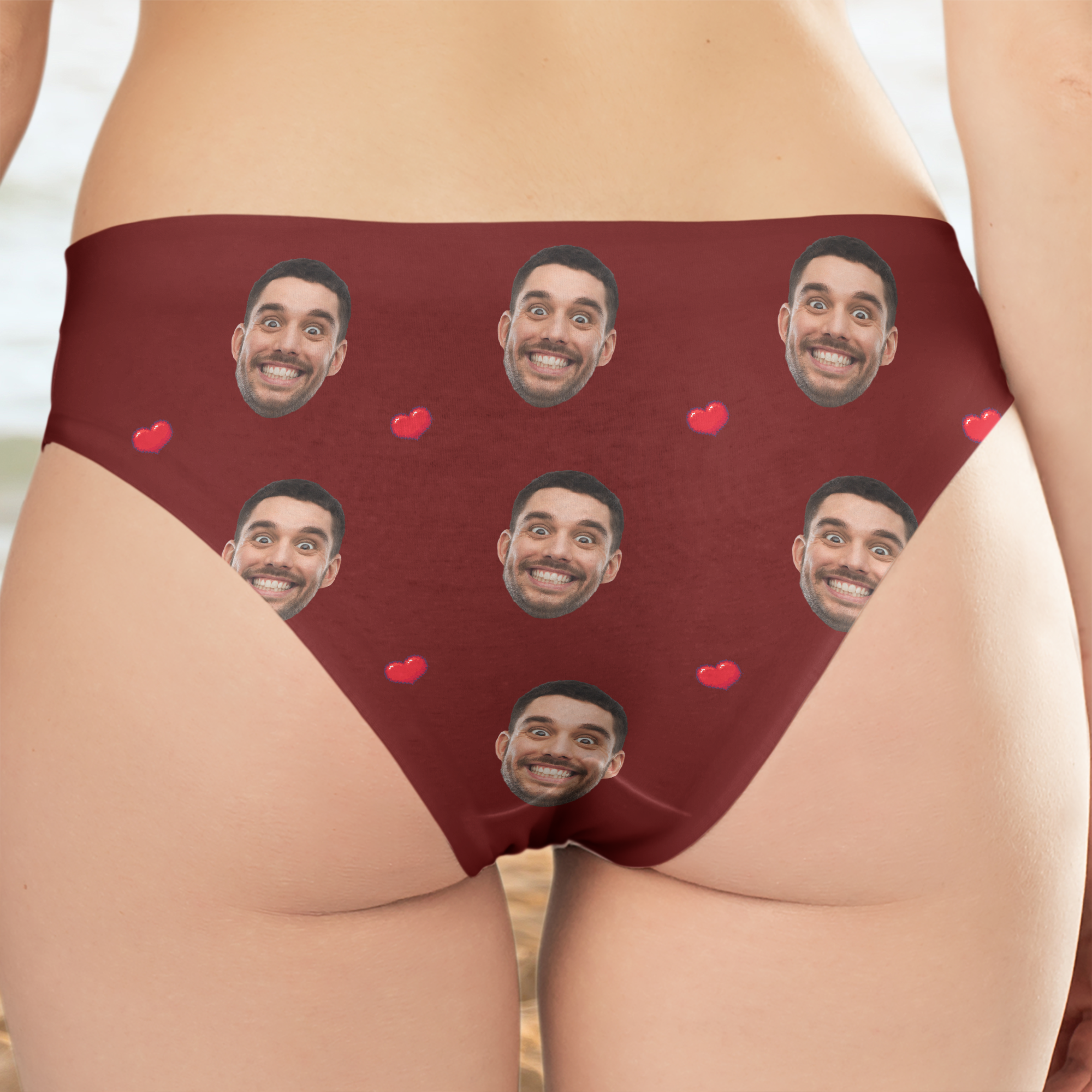 His Her Since Couples Anniversary Valentines - Personalized Photo Couple Matching Underwear