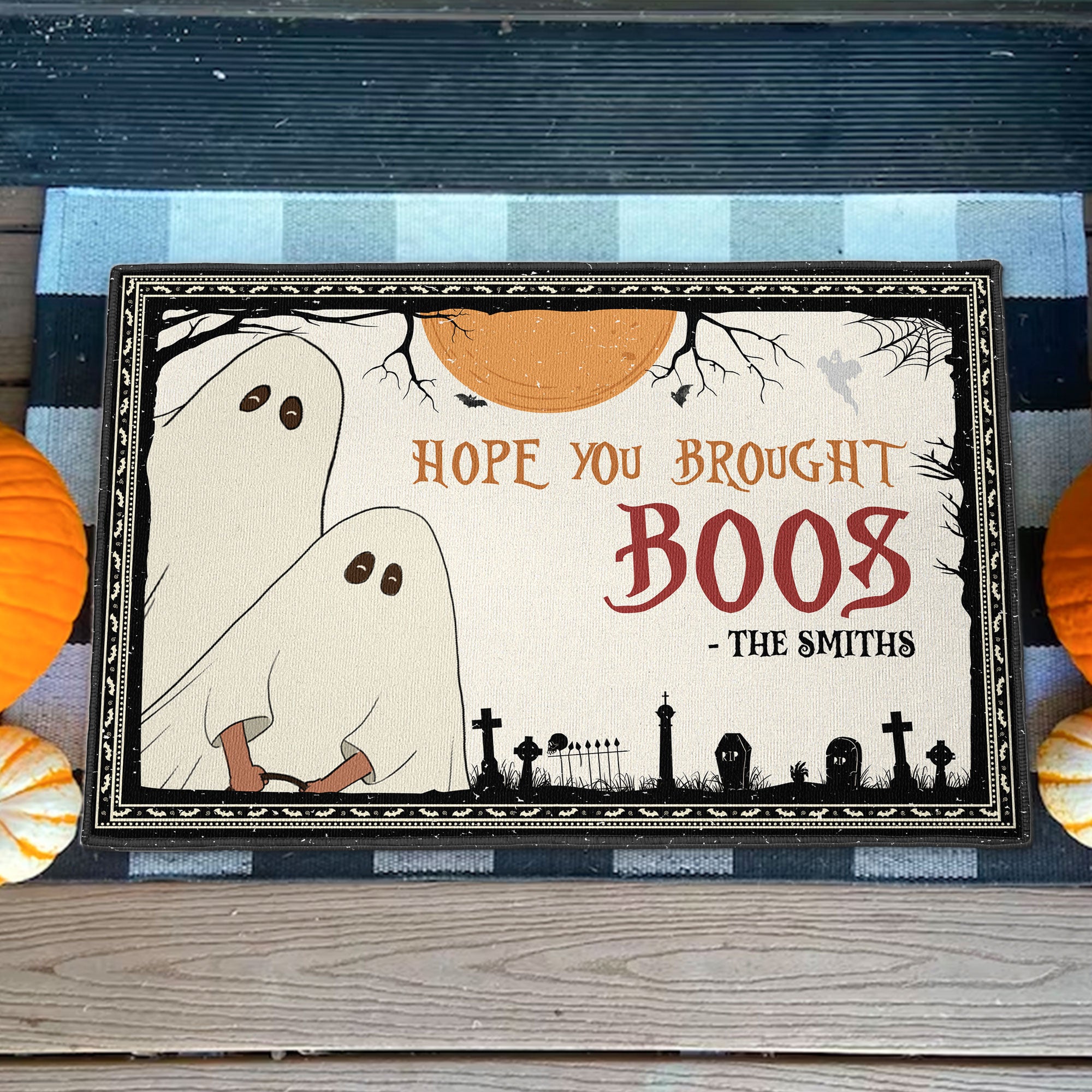 Hope You Brought Boos - Personalized Doormat