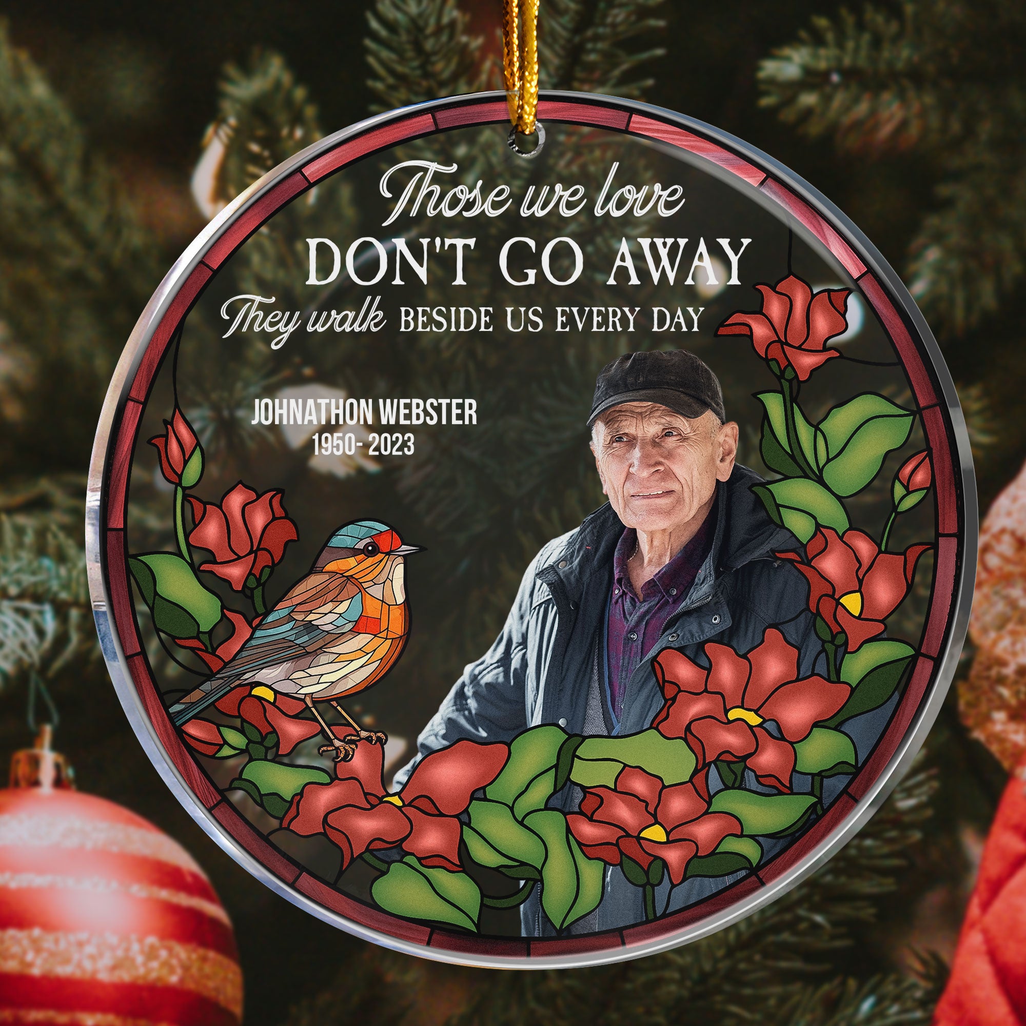 I Am Always With You, New Version - Personalized Acrylic Photo Ornament