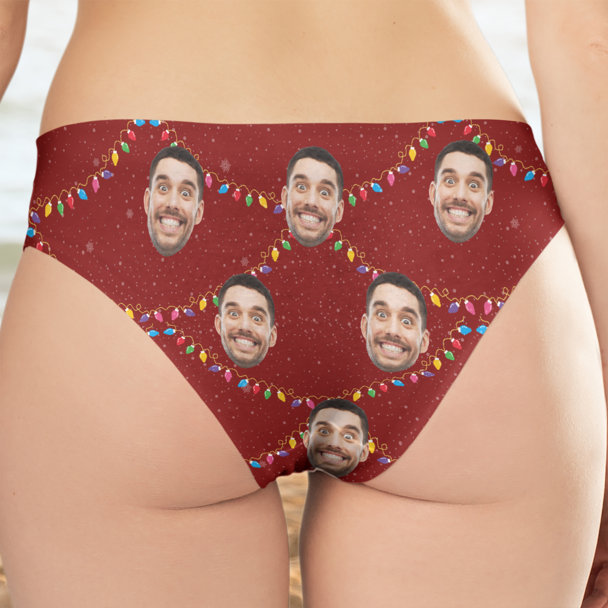 I Licked It I Sucked It - Personalized Photo Couple Matching Underwear