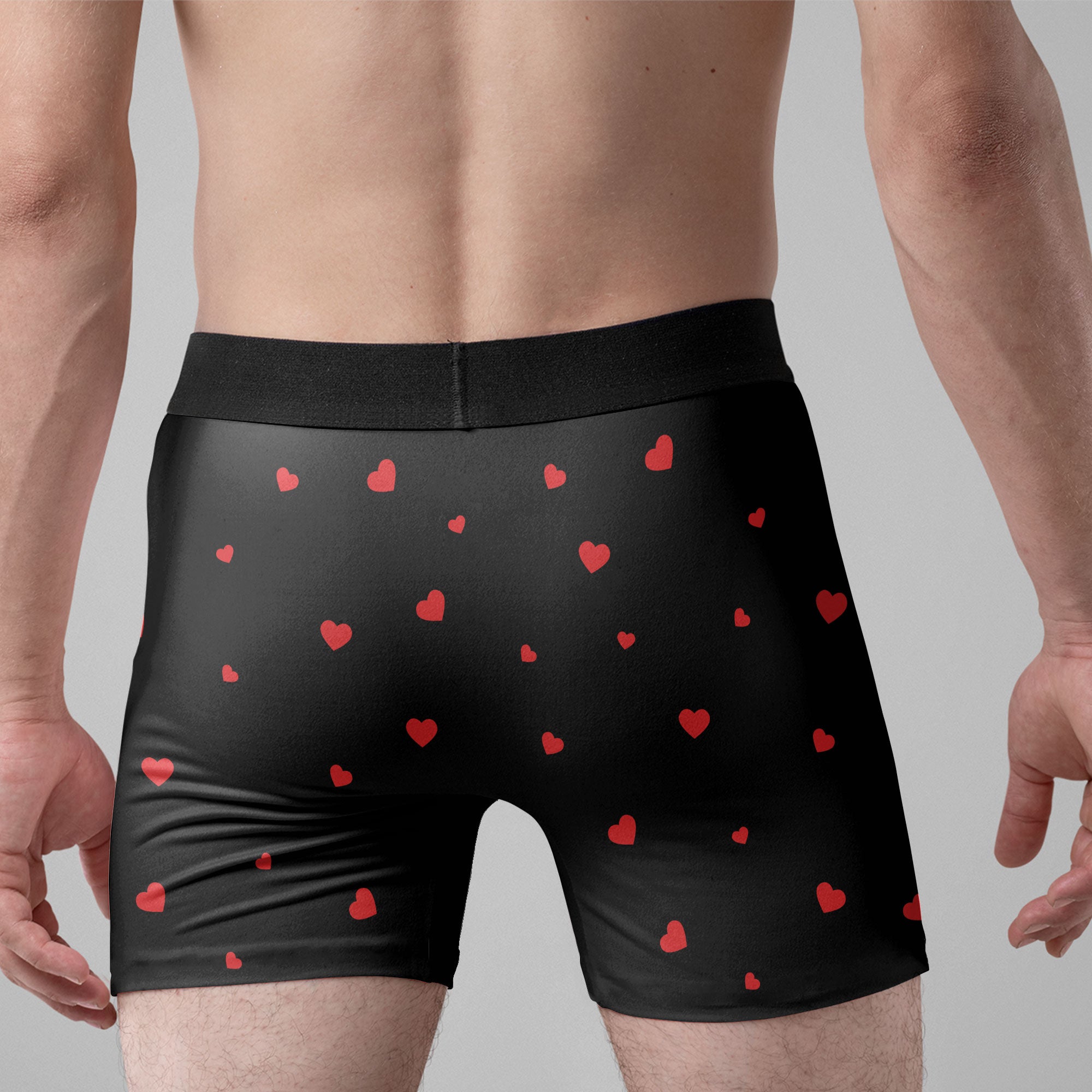 I Licked It So It's Mine Naughty Couple - Personalized Men's Boxer Briefs