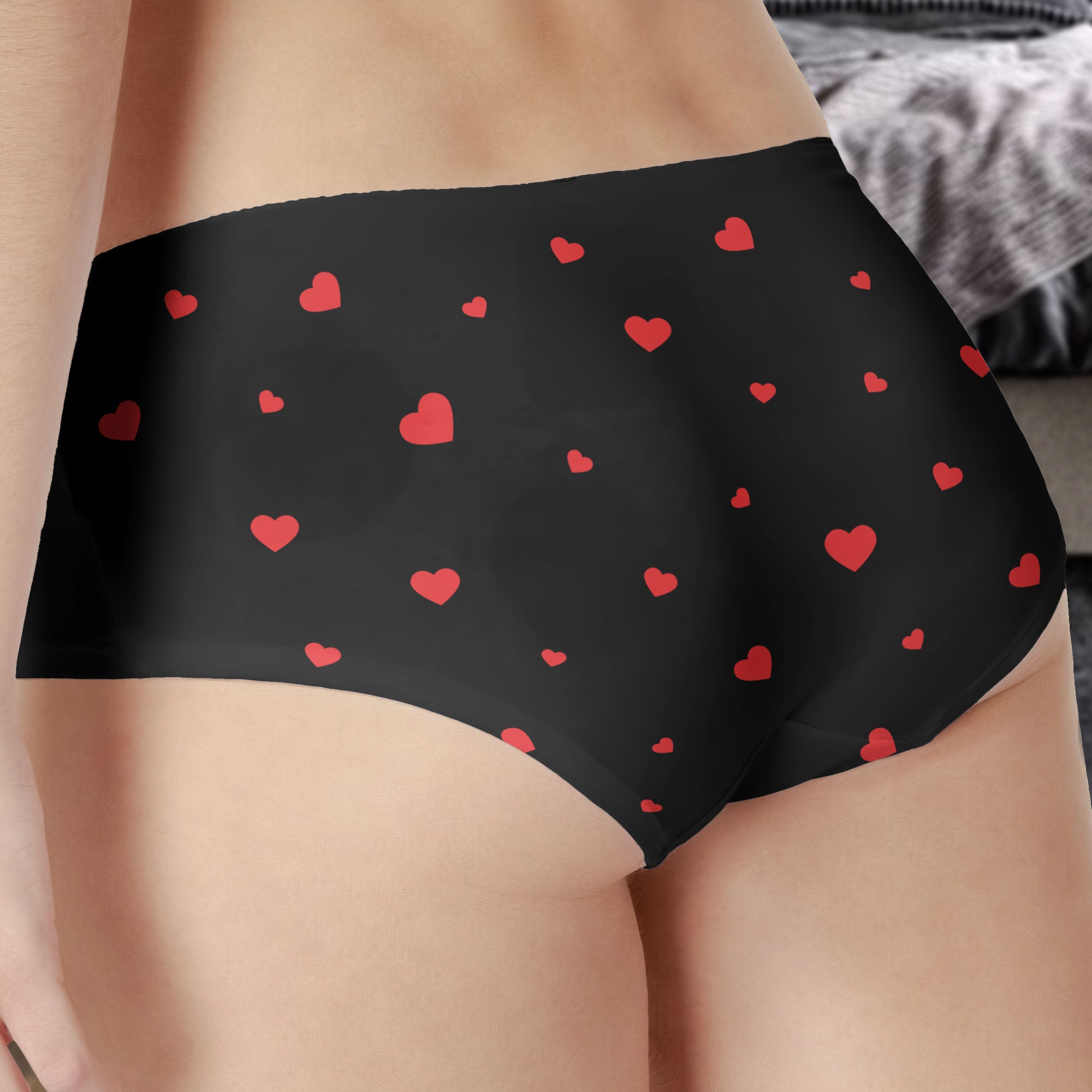 I Licked It So It's Mine Naughty Couple - Personalized Women's Low-Waisted Brief