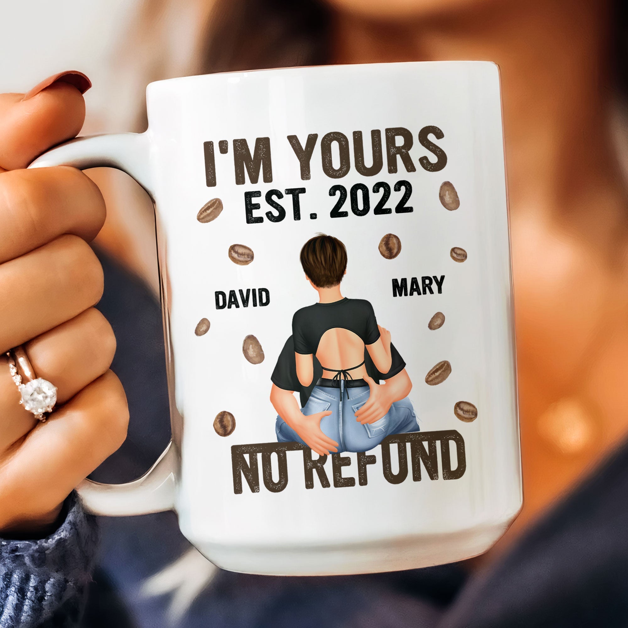 I Like You How I Like My Coffee - Personalized Mug