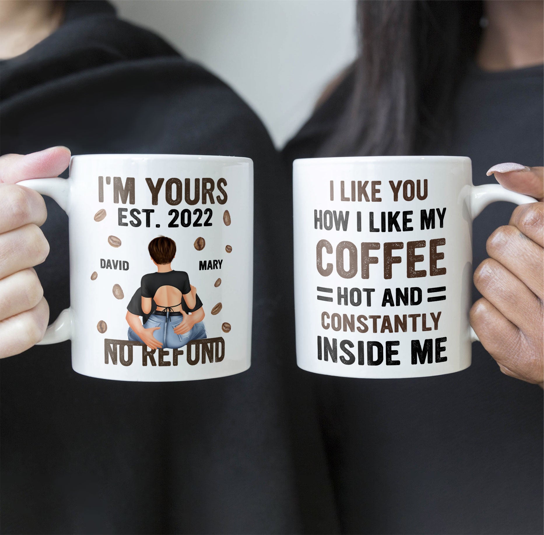 I Like You How I Like My Coffee - Personalized Mug