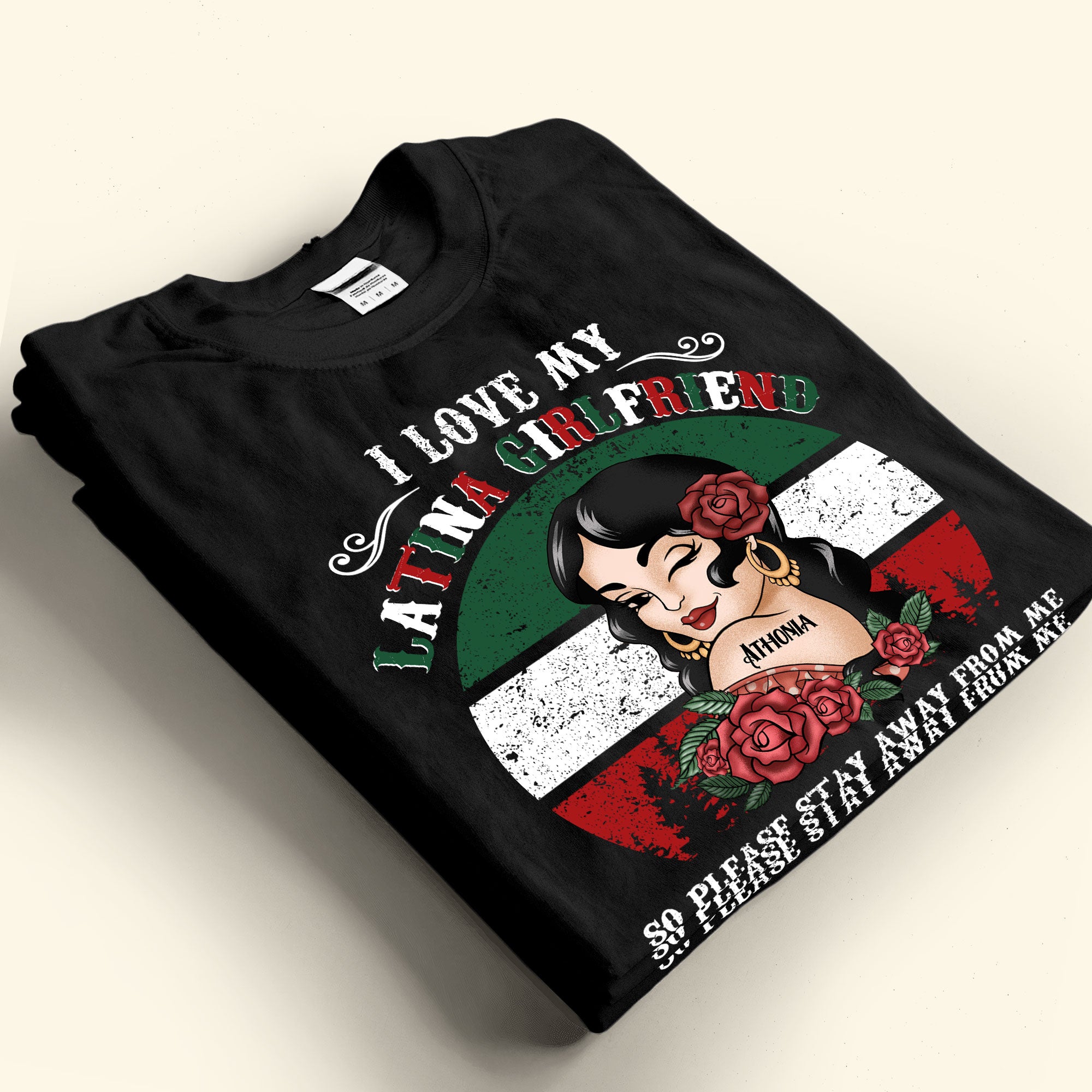 I Love My Latina Girlfriend - Personalized Shirt