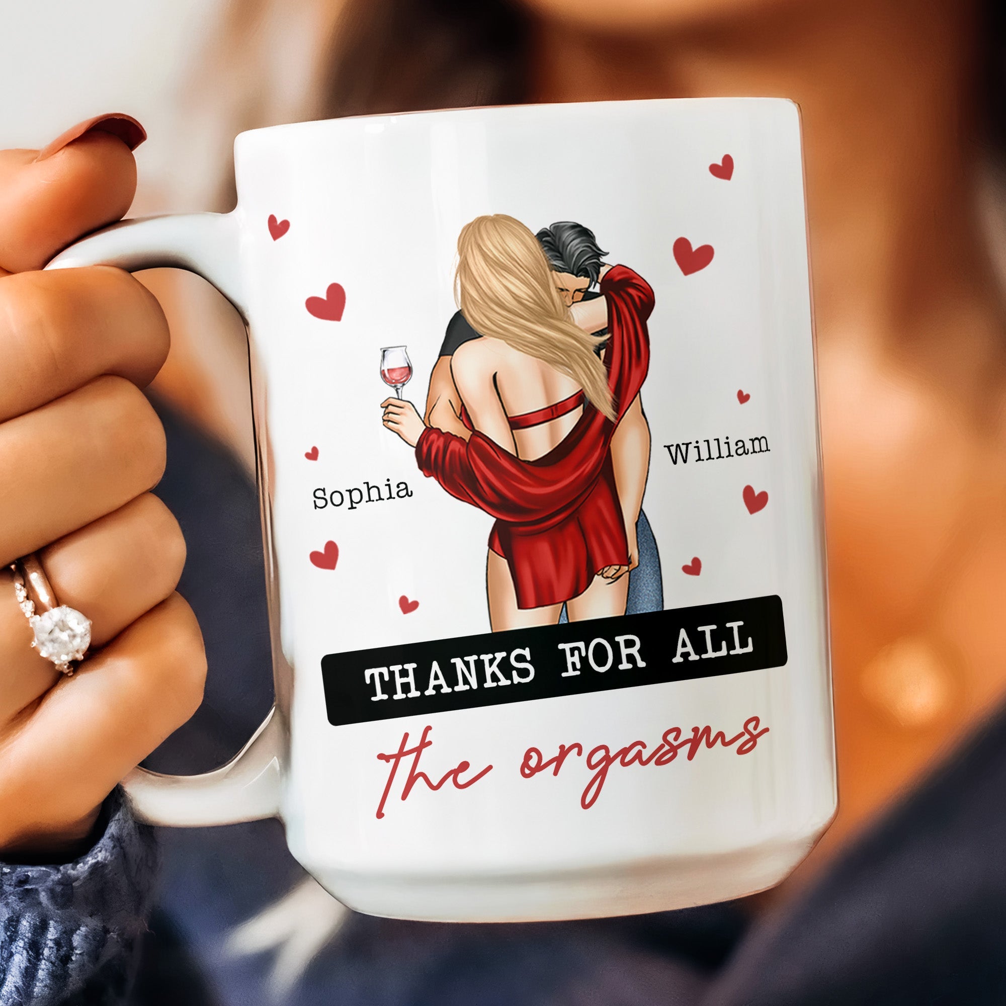 I Love You For Your Personality Anniversary Gift - Personalized Mug