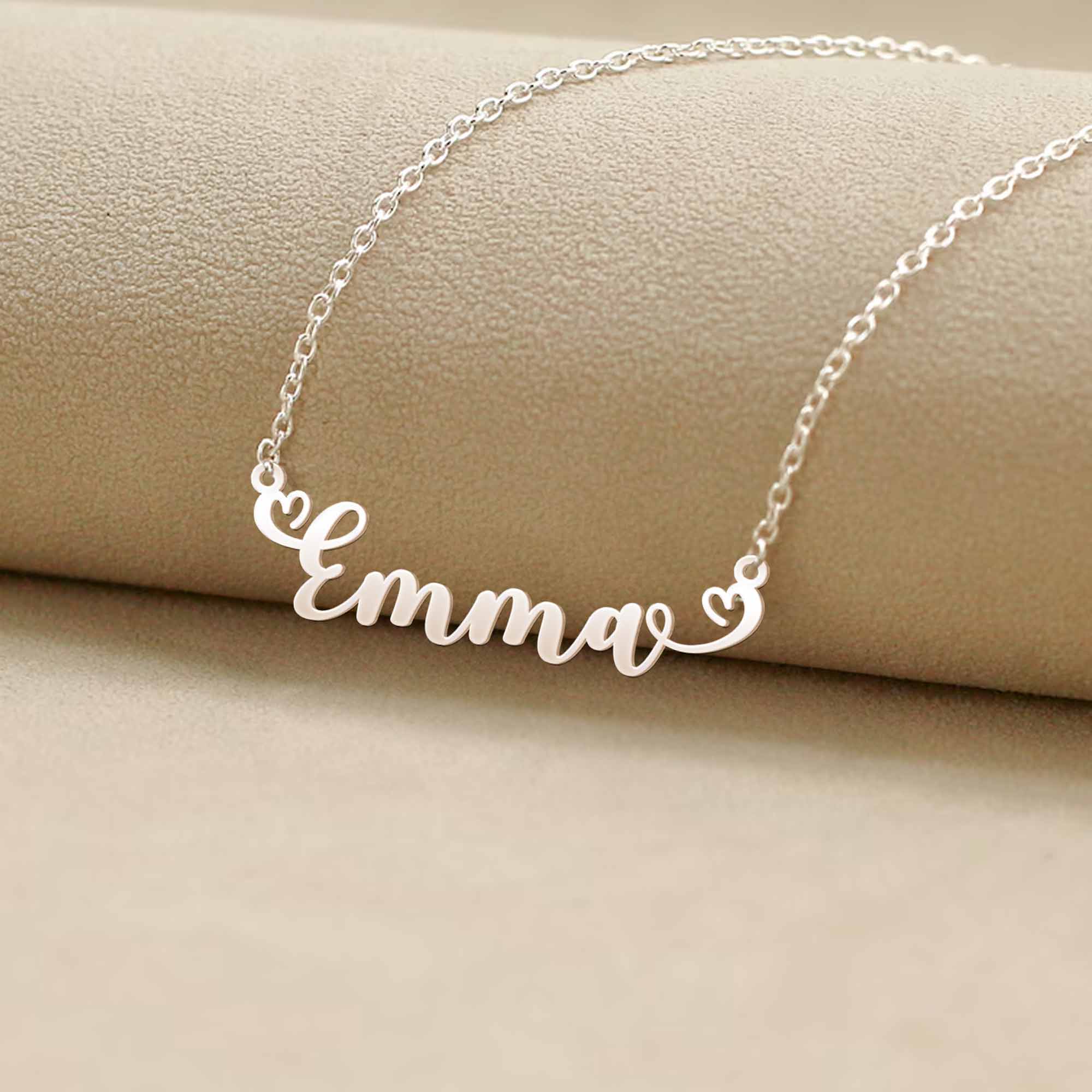 I Love You Forever And Always - Custom Name Necklace