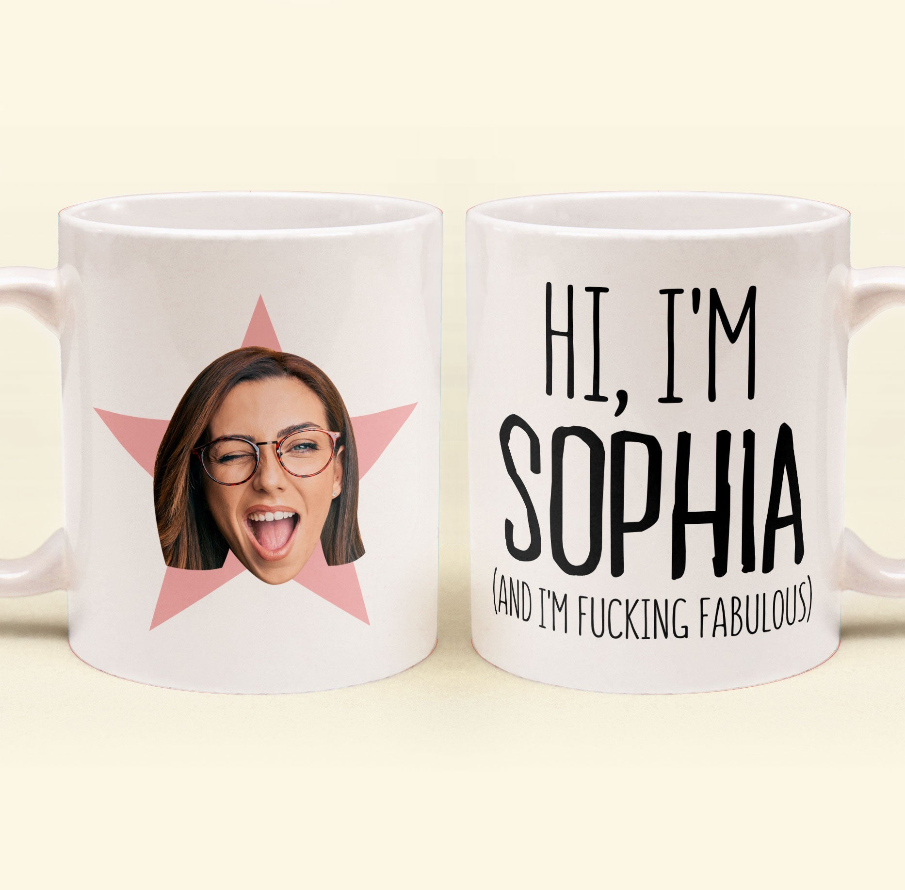 I'm Freaking Fabulous - Personalized Photo Mug