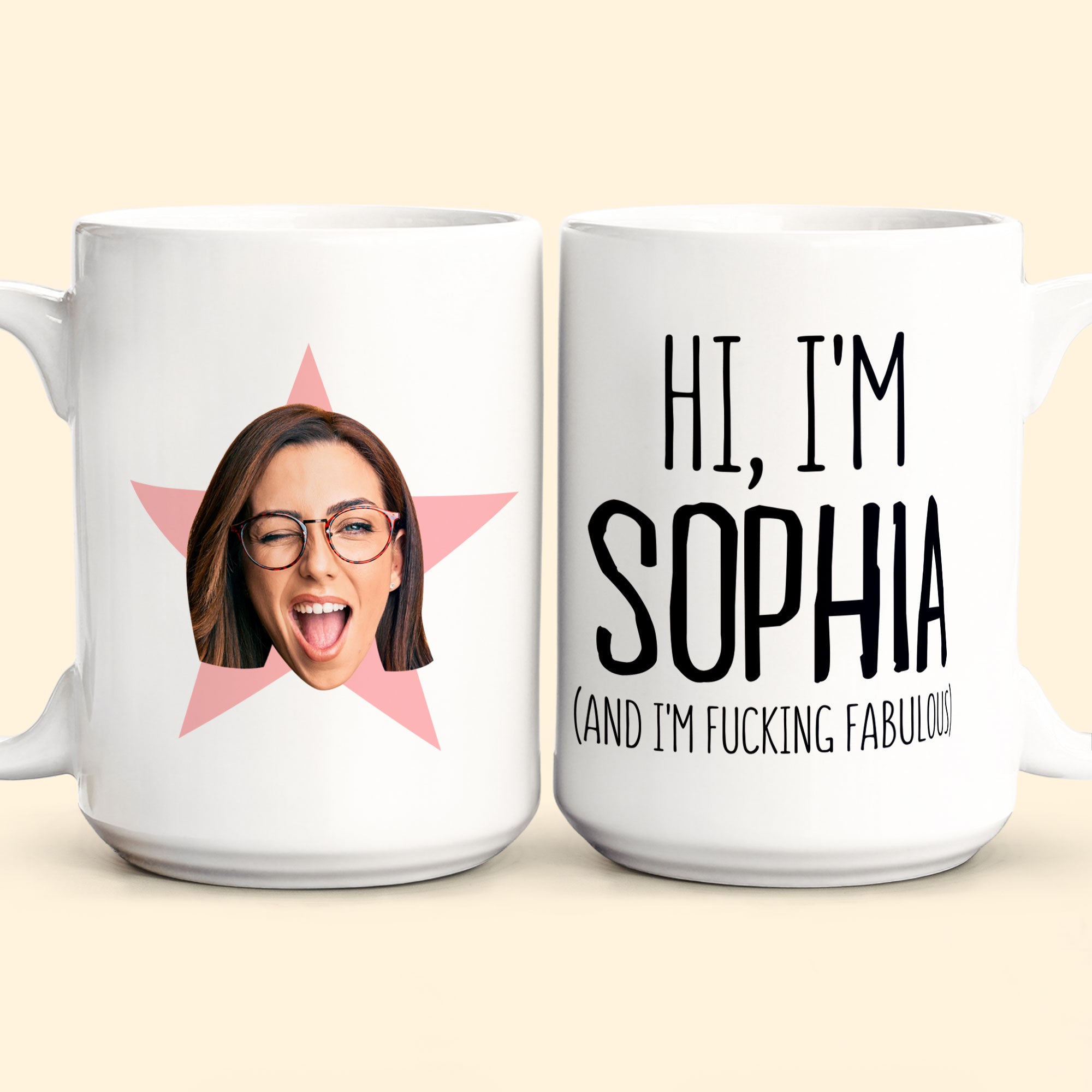 I'm Freaking Fabulous - Personalized Photo Mug