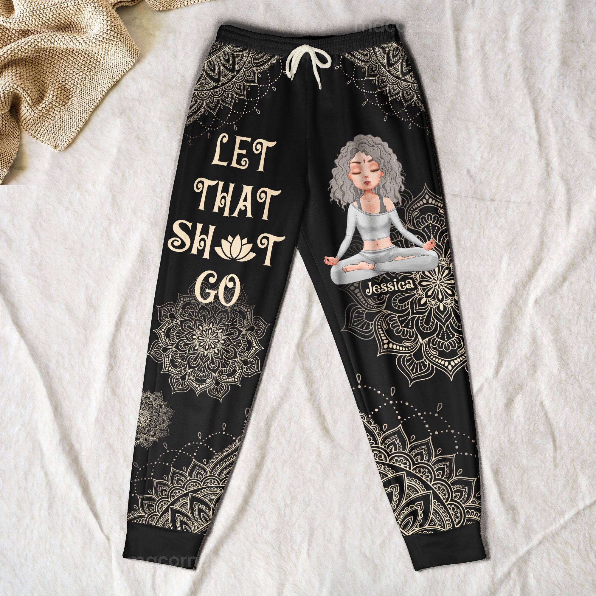 Let That Sh*t Go - Ver 2 - Personalized Sweatpants