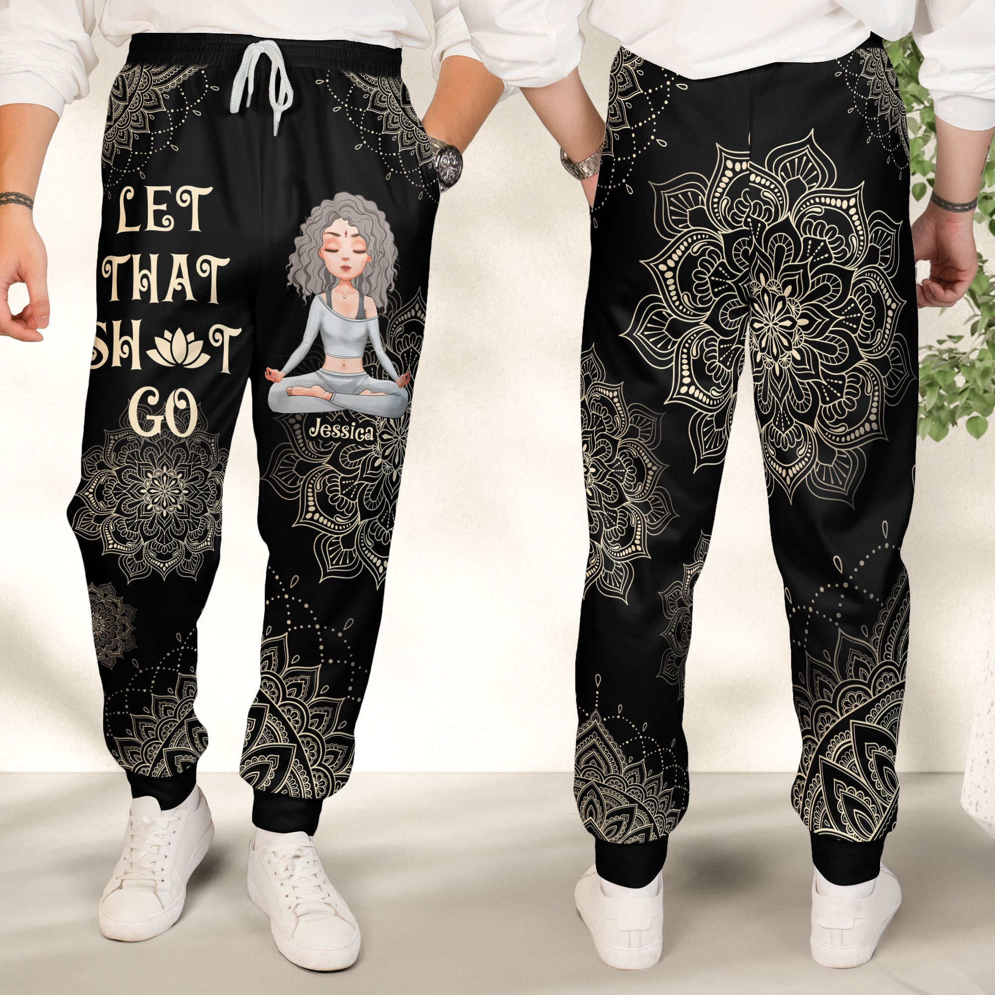 Let That Sh*t Go - Ver 2 - Personalized Sweatpants