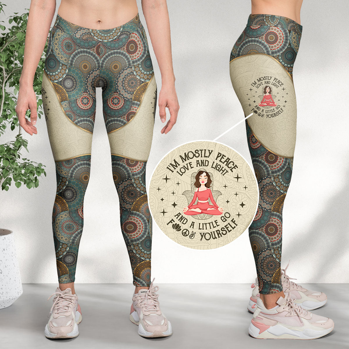 I'm Not Sugar & Spice - Personalized Leggings