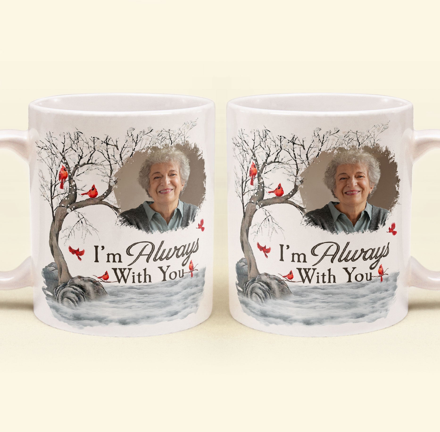 I'm Always With You - Personalized Photo Mug