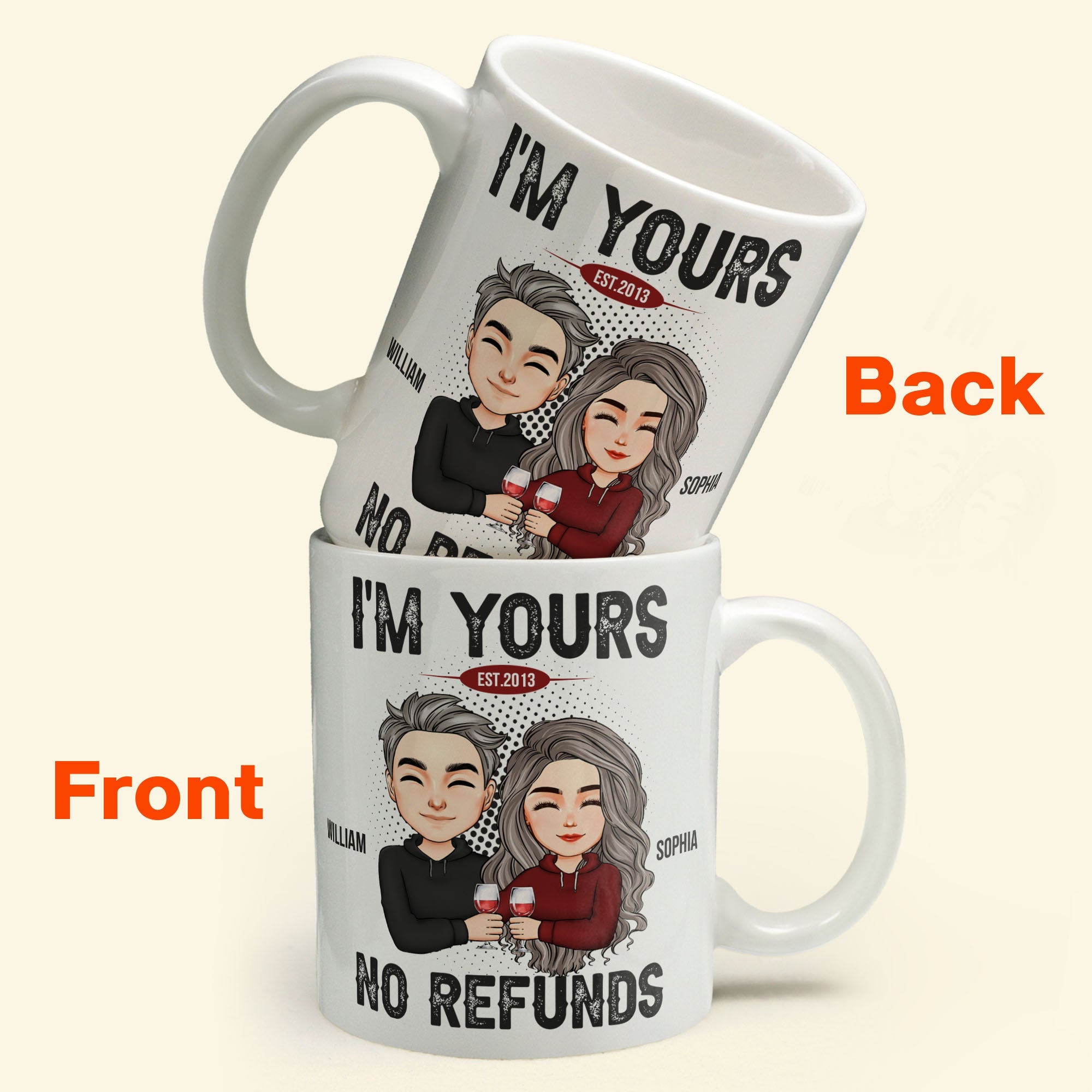 I'm Your No Refunds - Personalized Mug