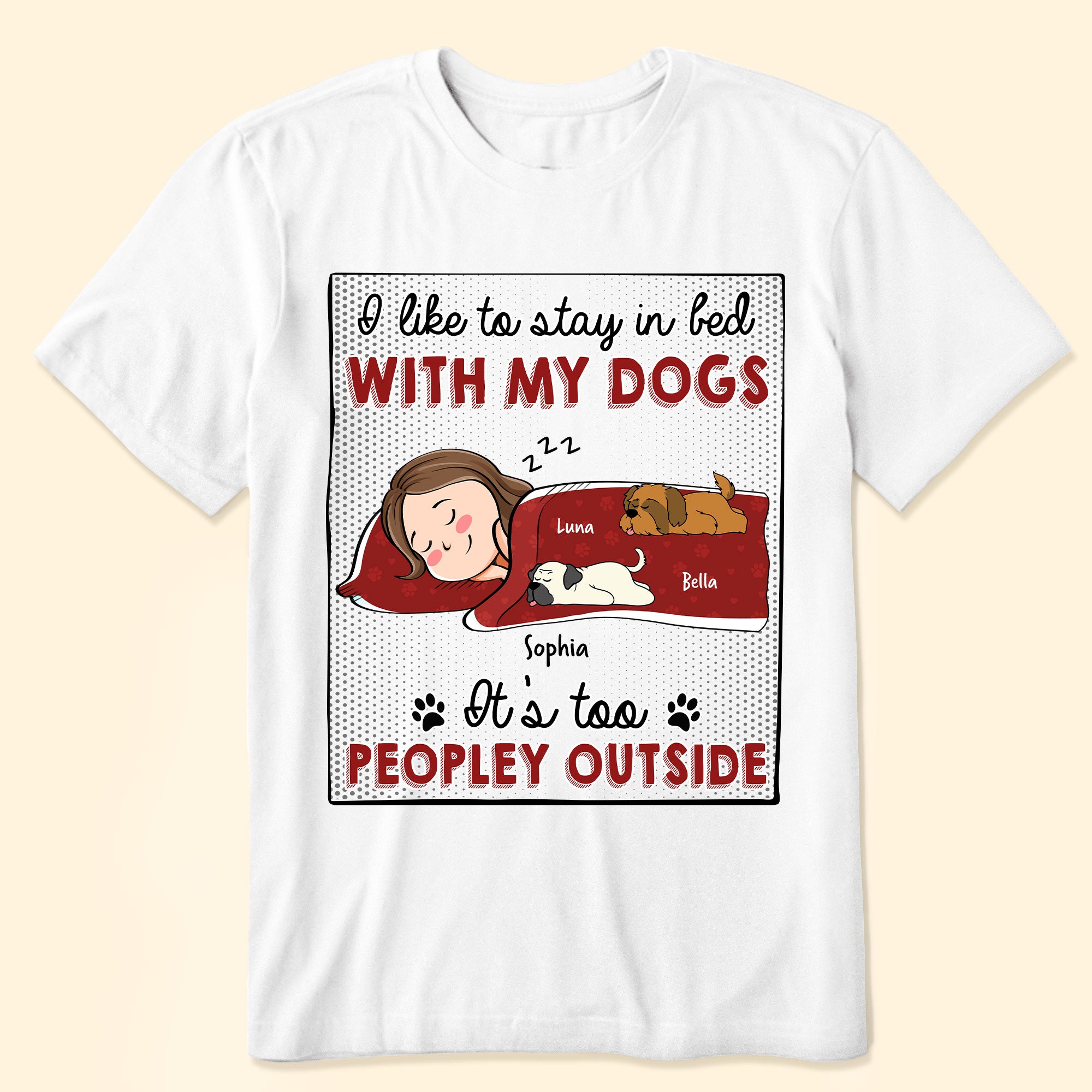 It's Too People Outside - Personalized Shirt