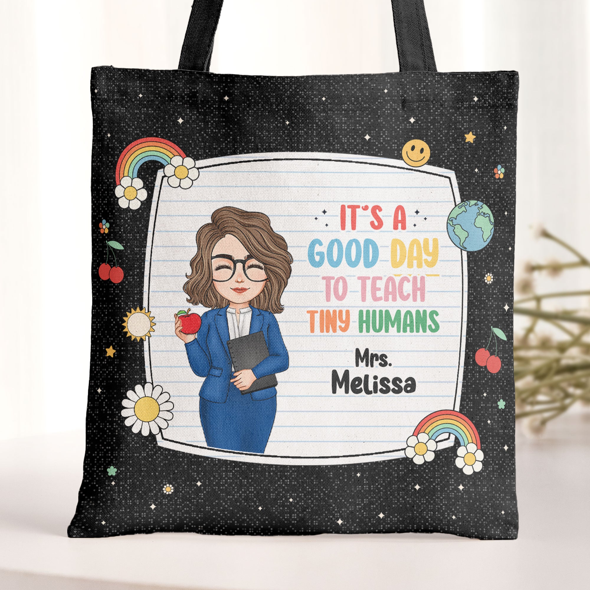 It's A Good Day To Teach Tiny Humans - Personalized Tote Bag