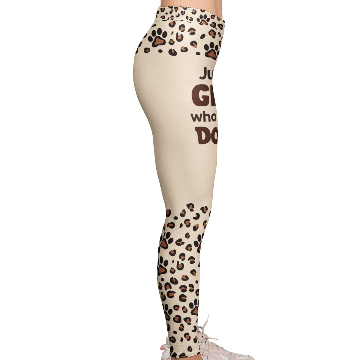 Just A Girl Who Loves Dogs - Personalized Leggings