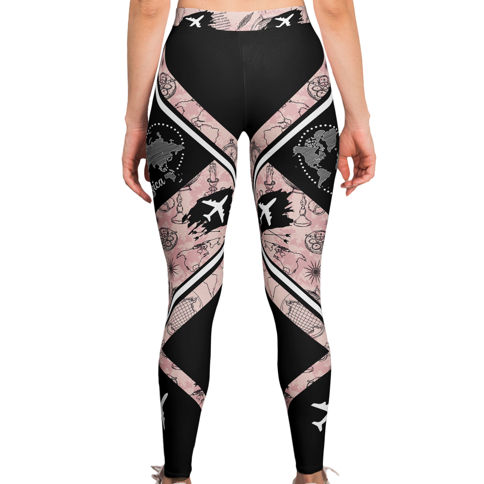 Just A Girl Who Loves Traveling - Personalized Leggings