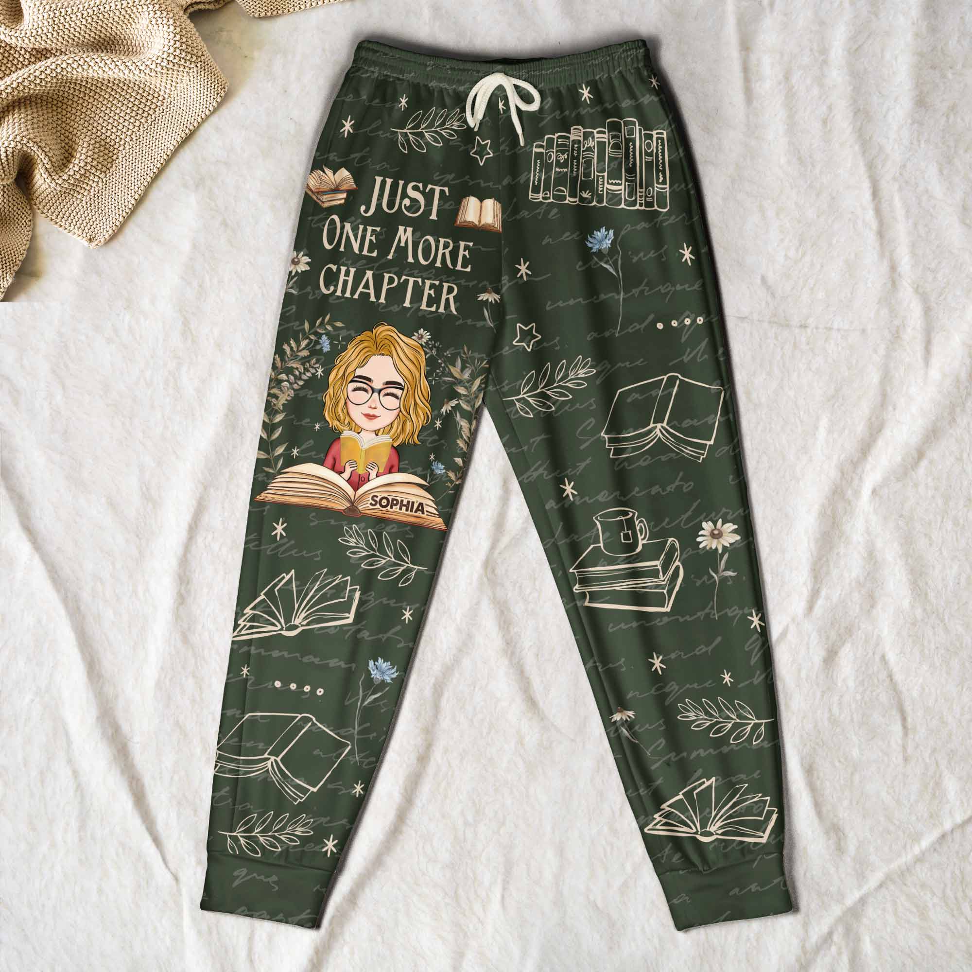 Just One More Chapter - Personalized Sweatpants