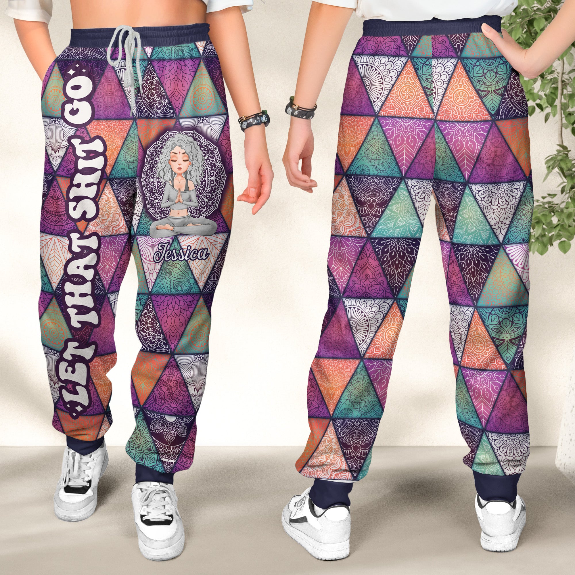 Let That Sh*t Go - Personalized Sweatpants