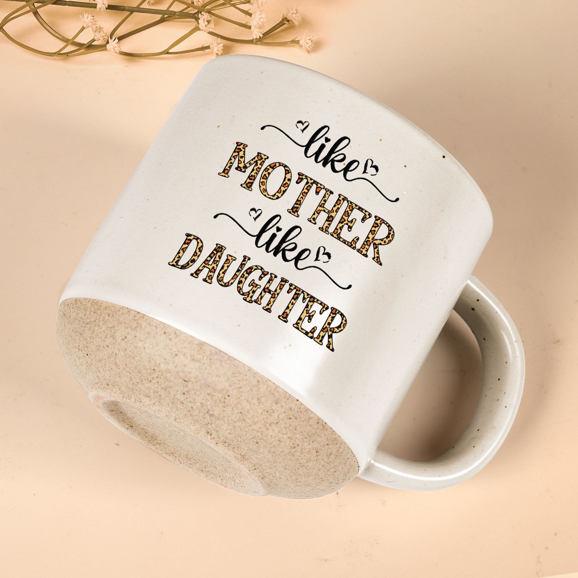 Like Mother Like Daughter - Personalized Pottery Mug