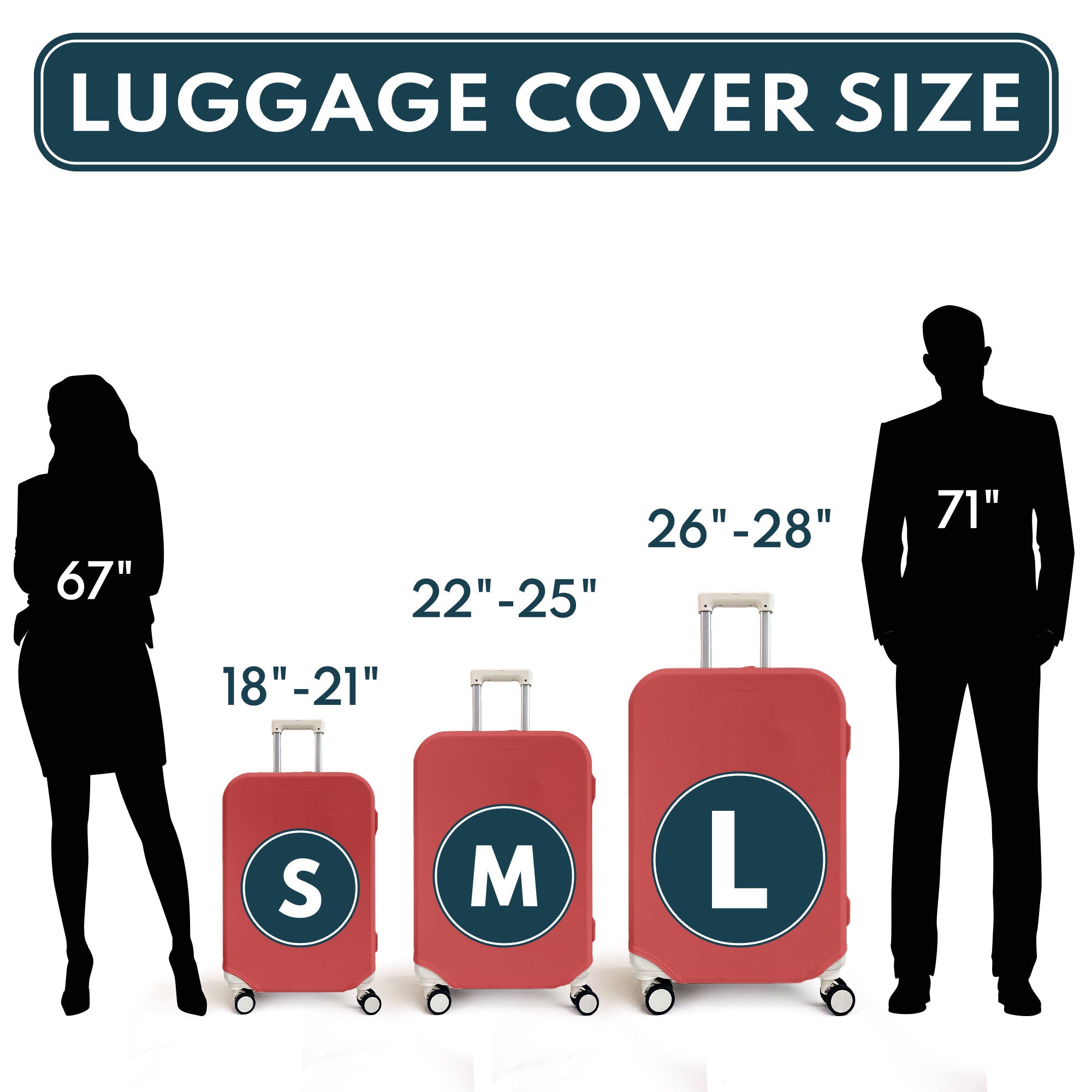 Living My Best Life - Personalized Luggage Cover