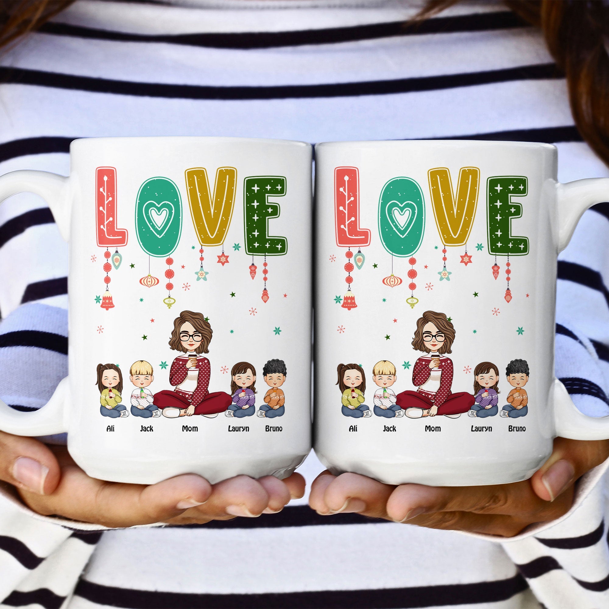 Love Mom - Personalized Mug