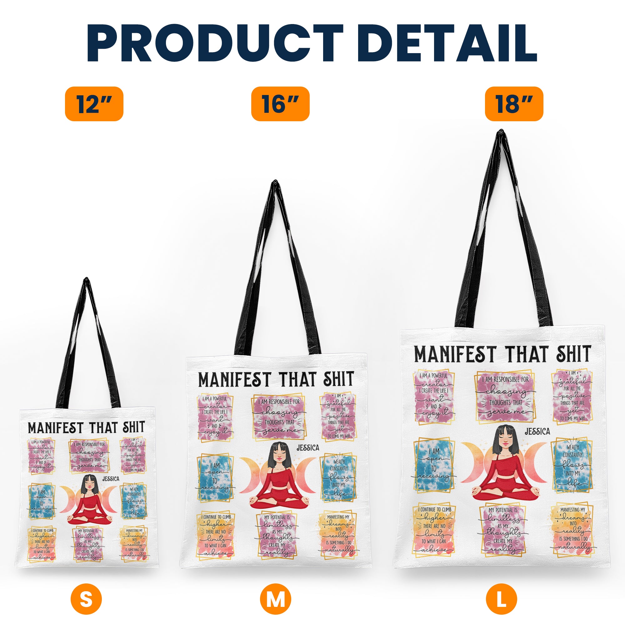 Manifestation - Personalized Tote Bag