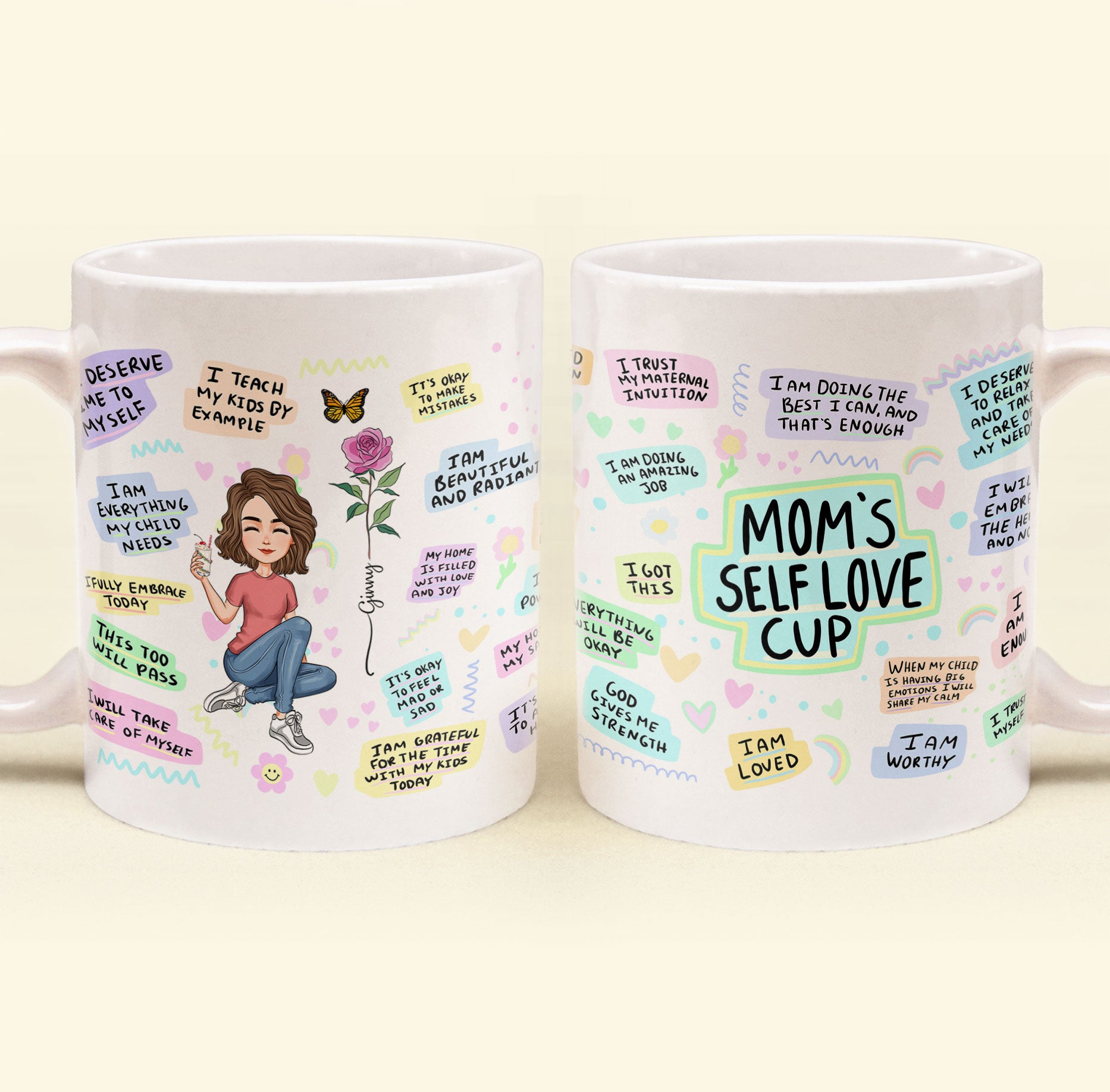 Mom Daily Affirmation - Personalized Mug