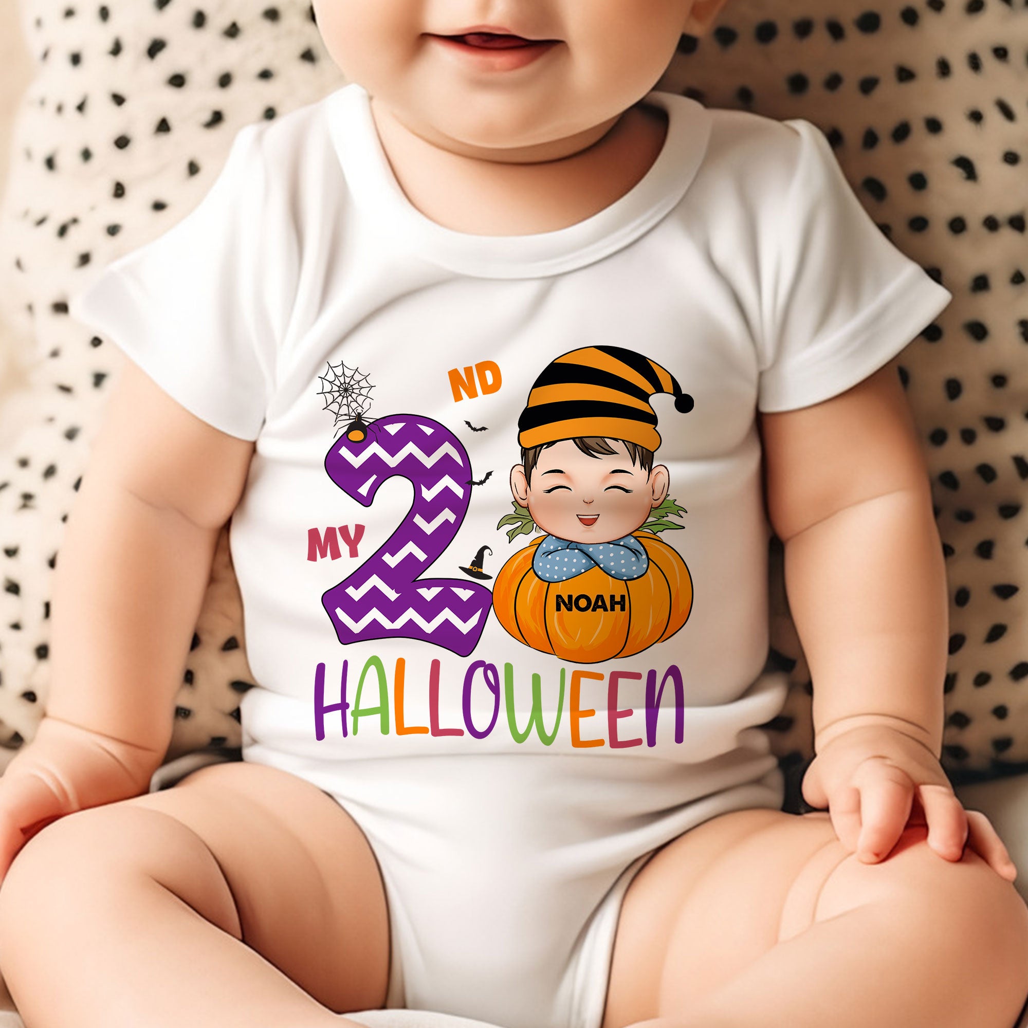 My 1st Halloween - Personalized Baby Onesie