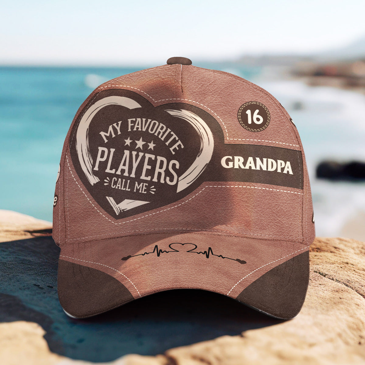 My Favorite Players Call Me Grandma - Personalized Classic Cap